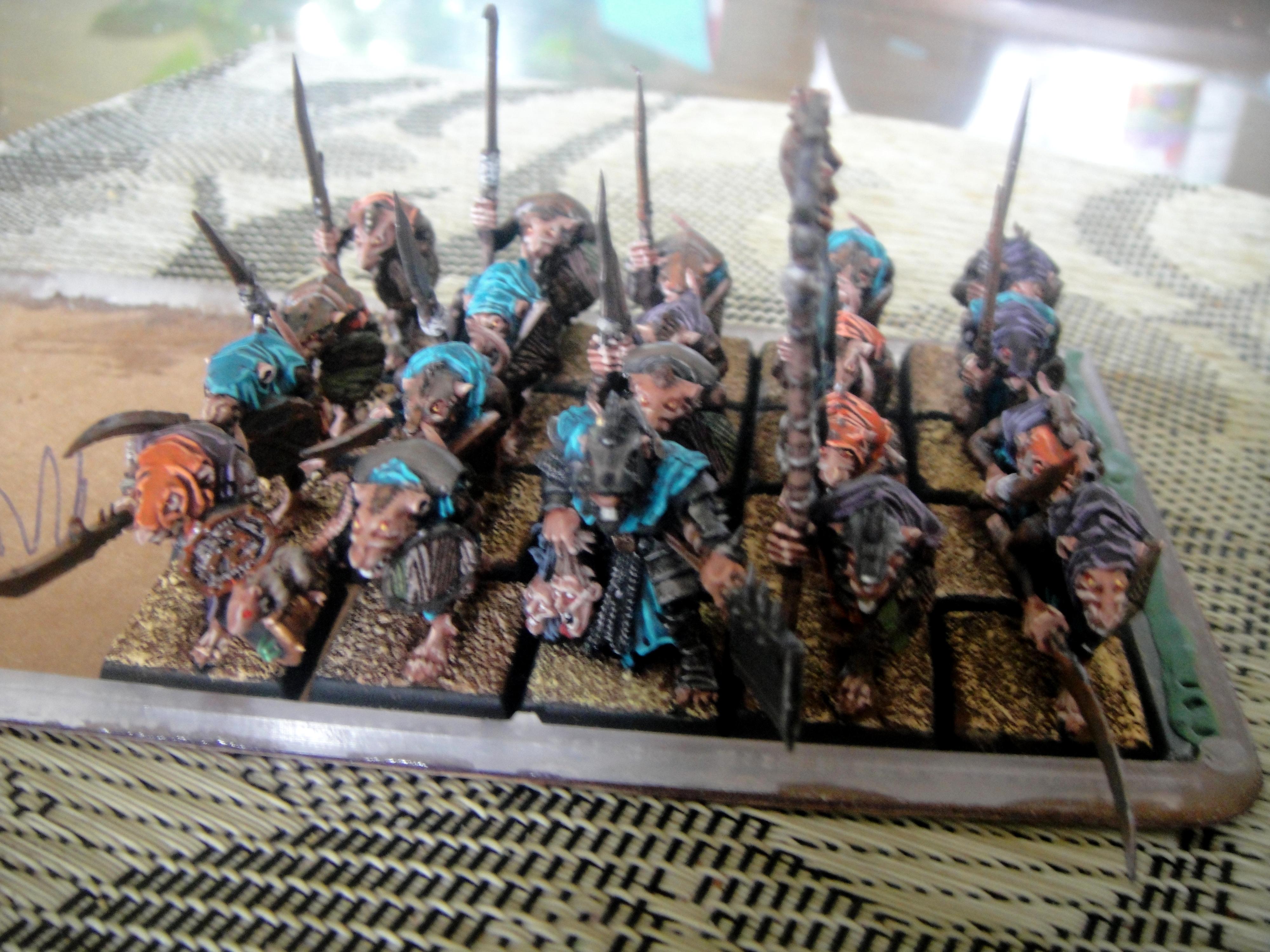 Clanrat, Skaven, Ragnak's spearpack