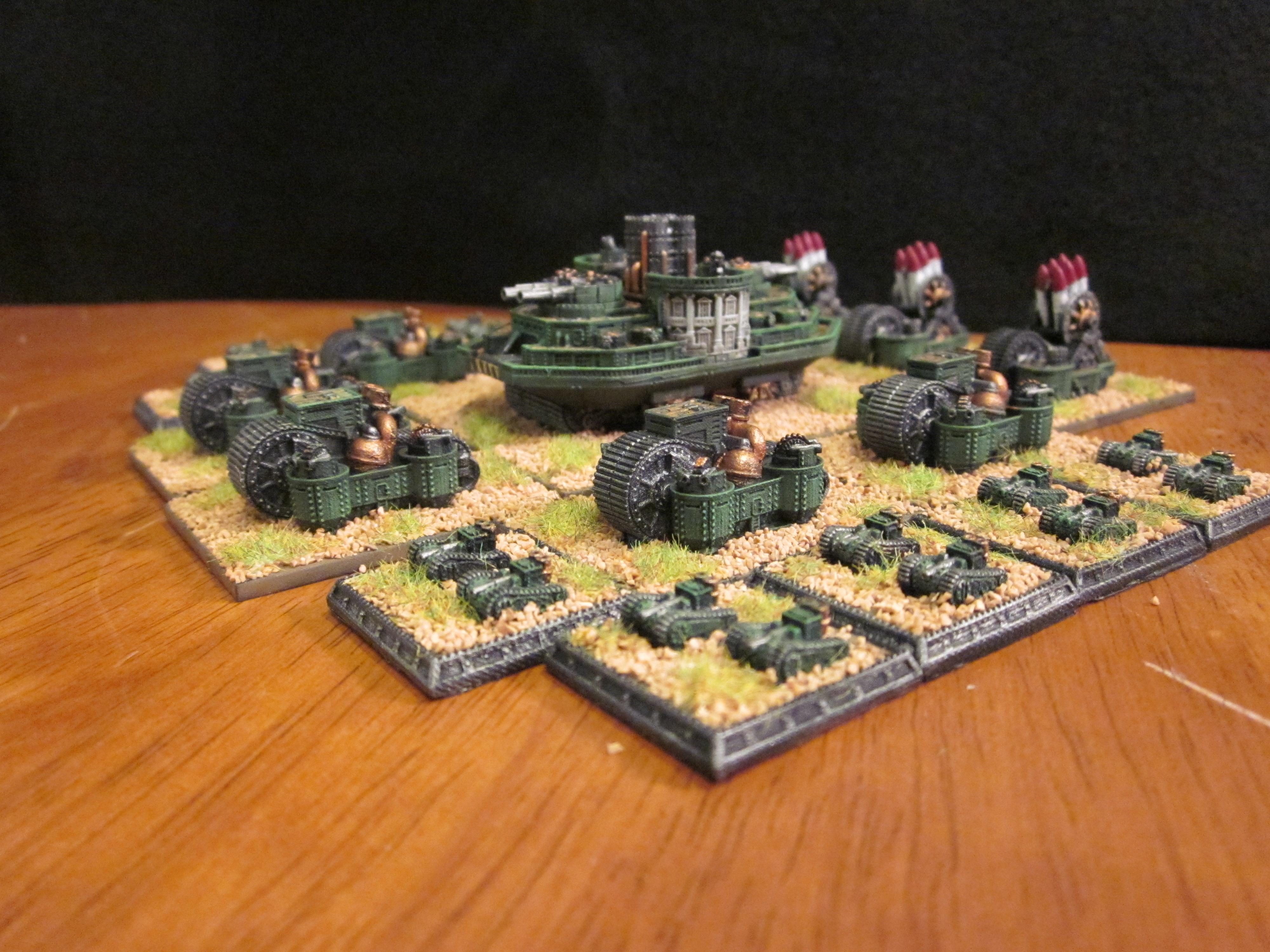 Dw, Dystopian Wars, Fsa, Landship, Spartan