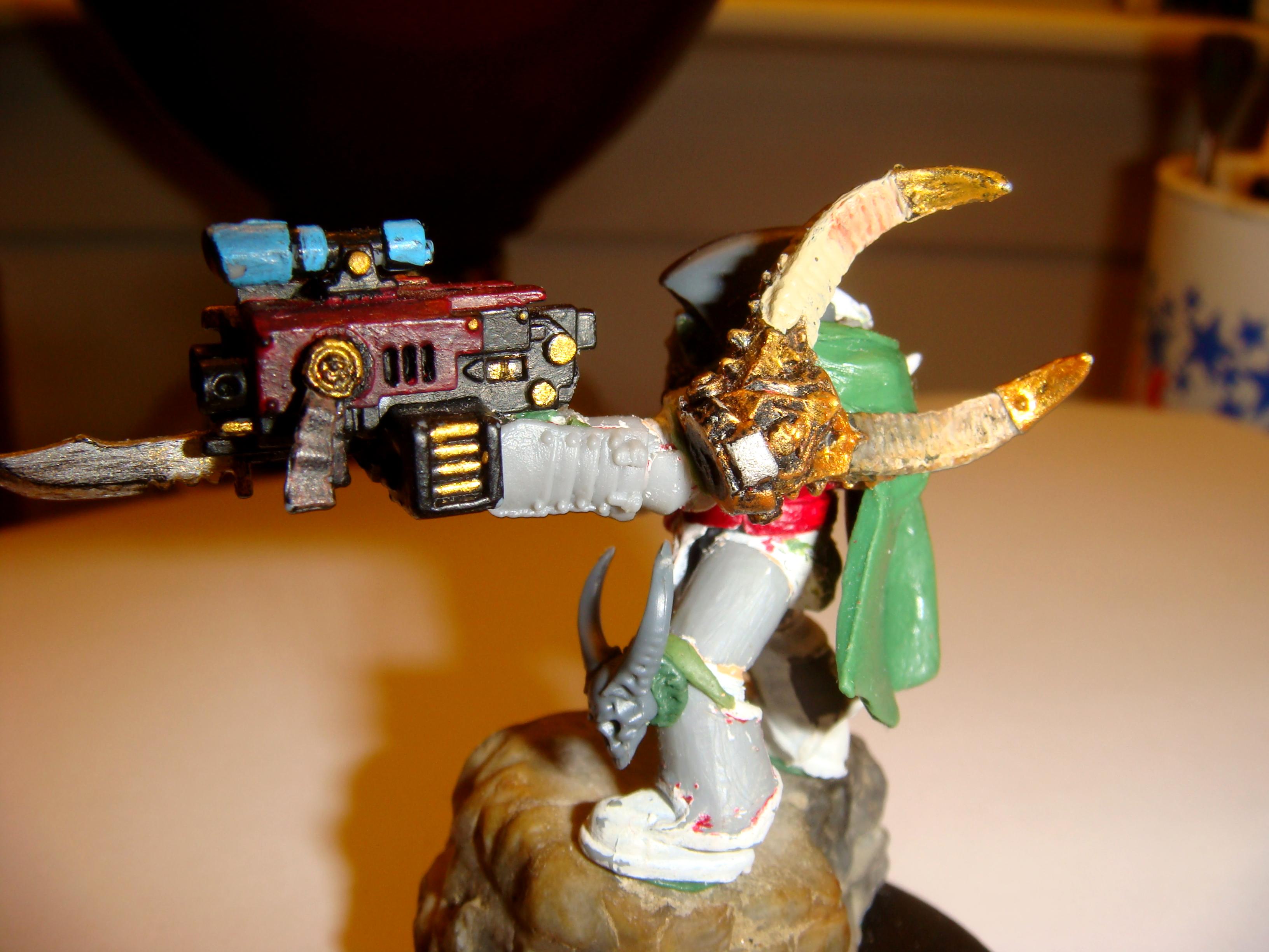 Captain, Conversion, Inquisitor, Inquisitorial Space Marines, Space Marine Captain, Space Marines, Work In Progress