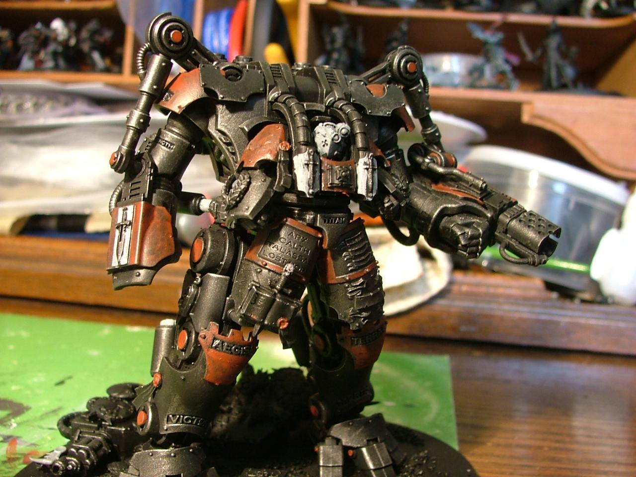 Dreadknight, Gk, Grey Knights, Pip, Work In Progress