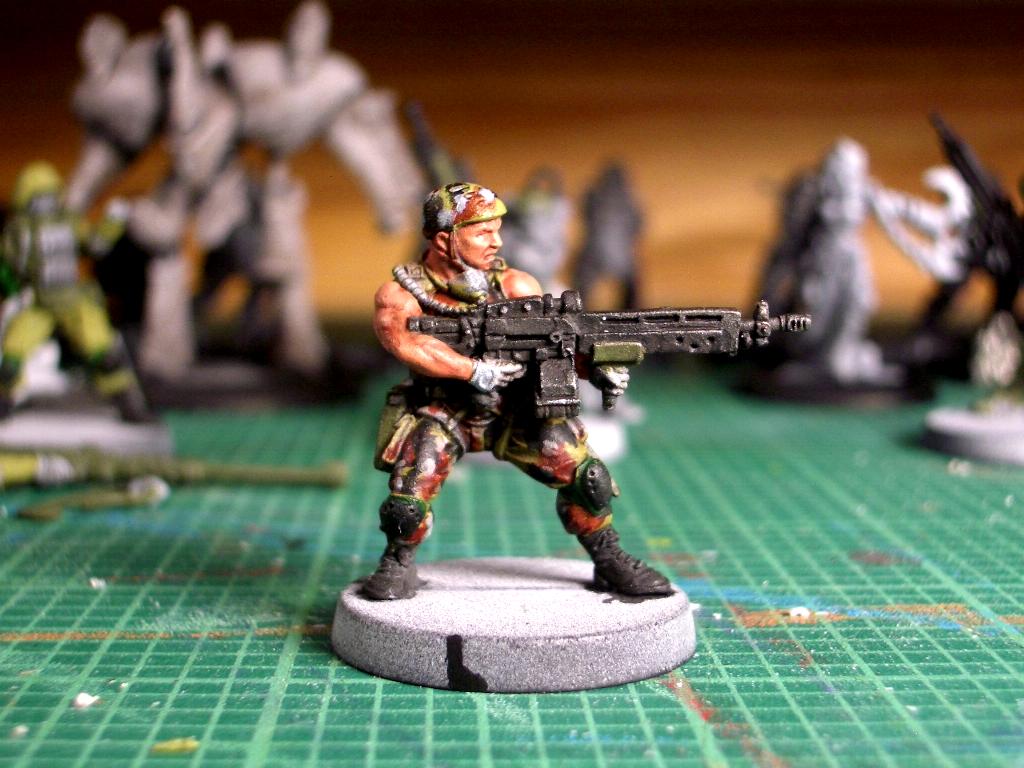 Assault Rifle, Camouflage, Imperial Guard