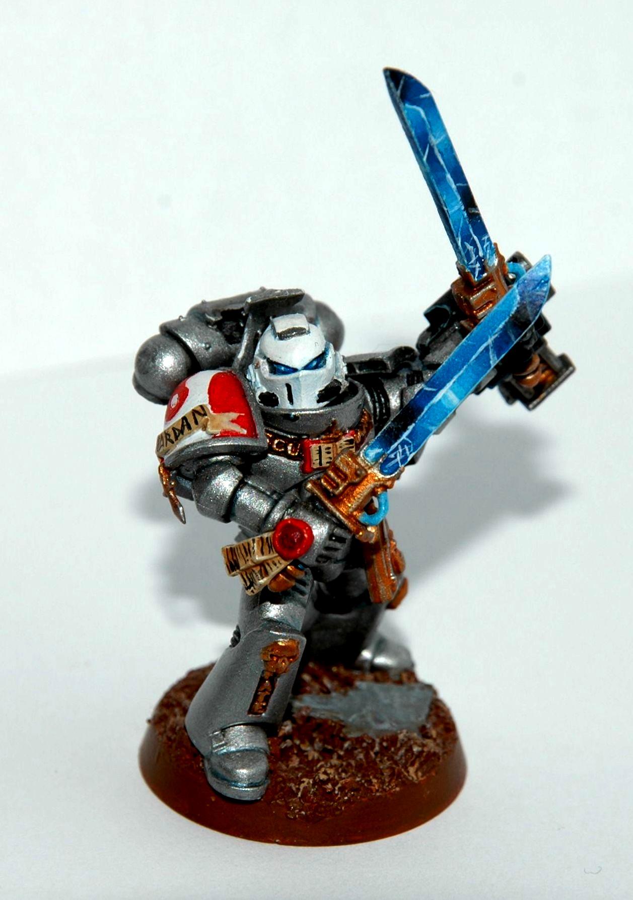 Grey Knights, Purifier with Nemesis falchions 