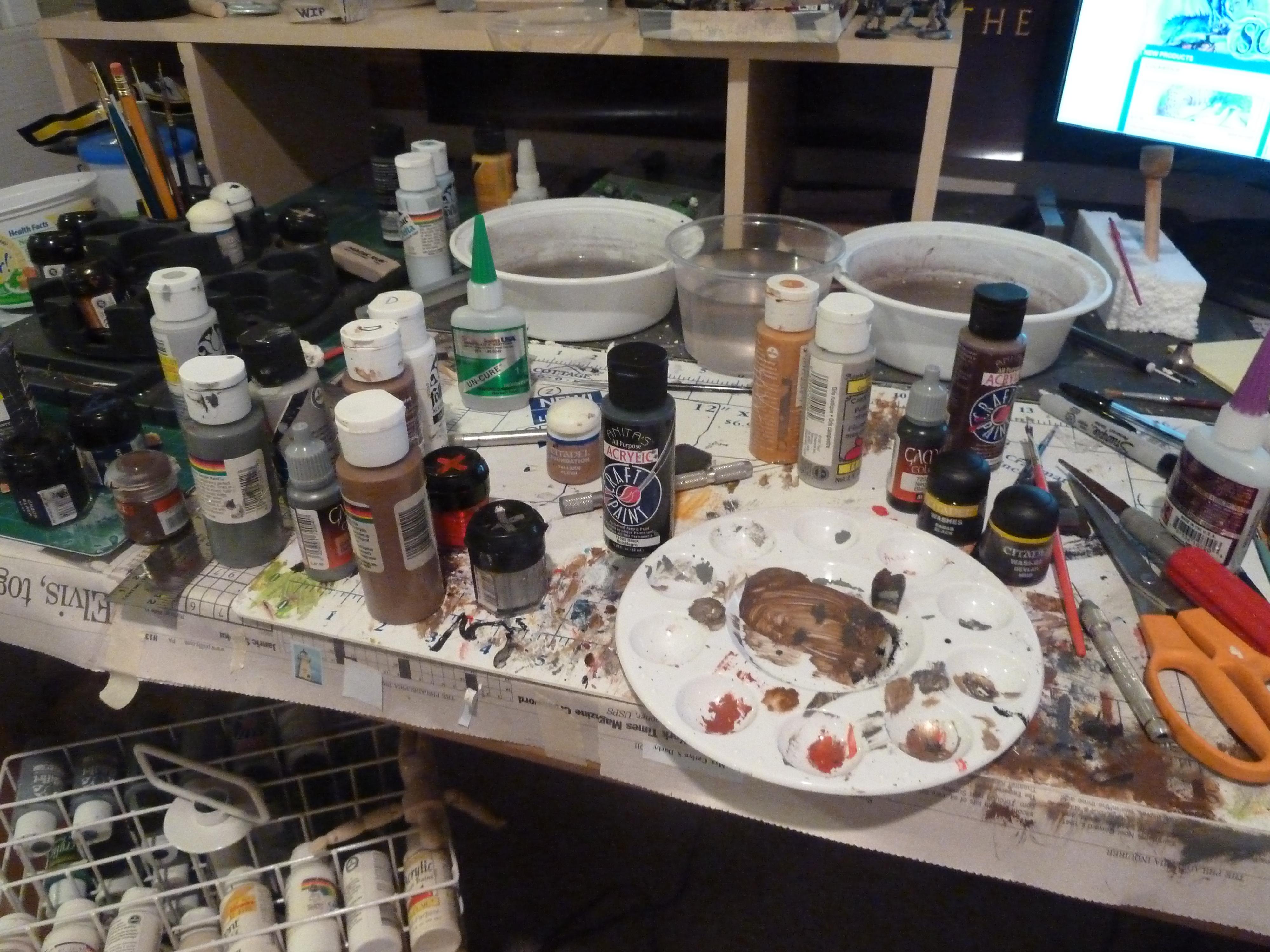 Weathering workspace!