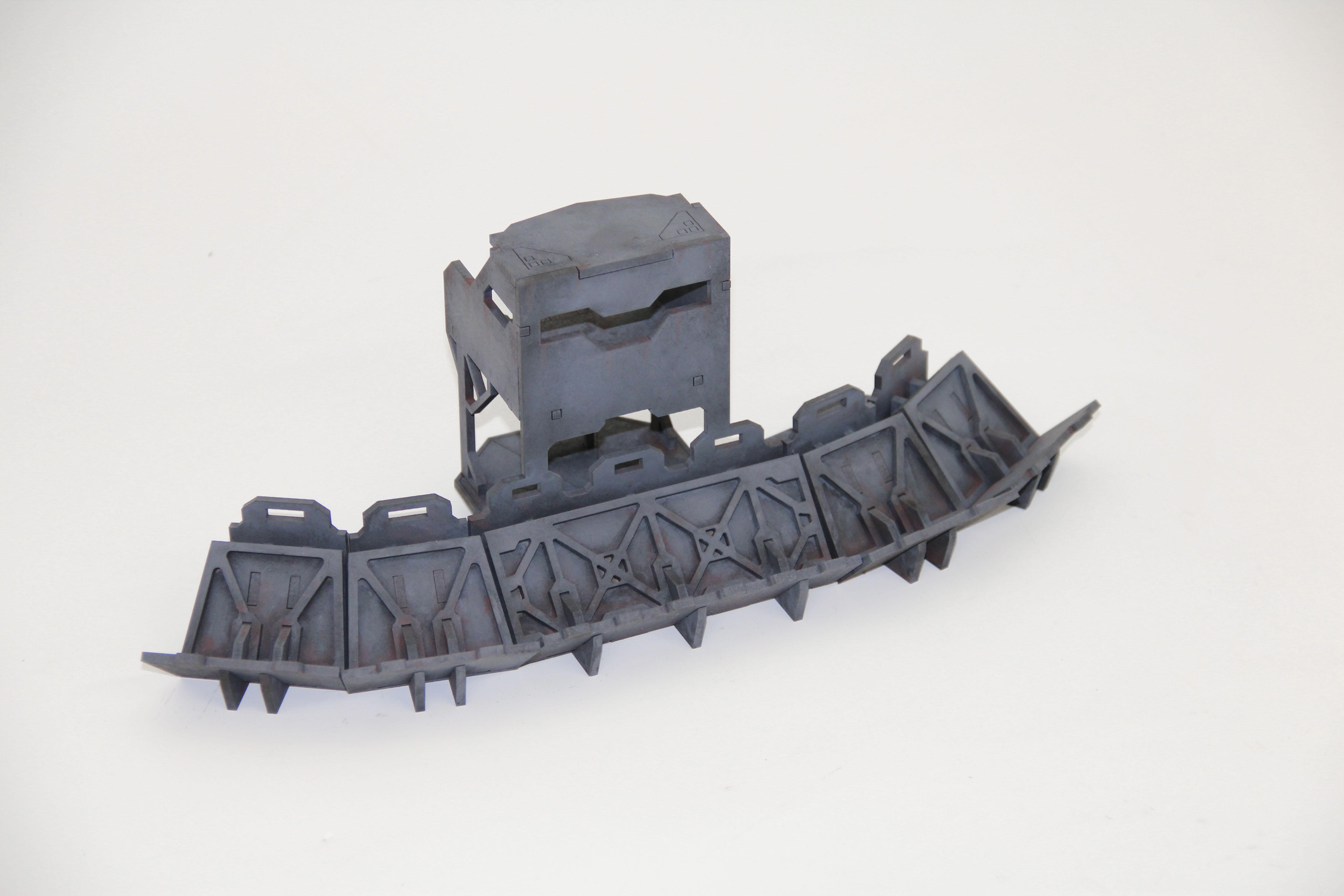 And the lovely watch tower with added corner sections!