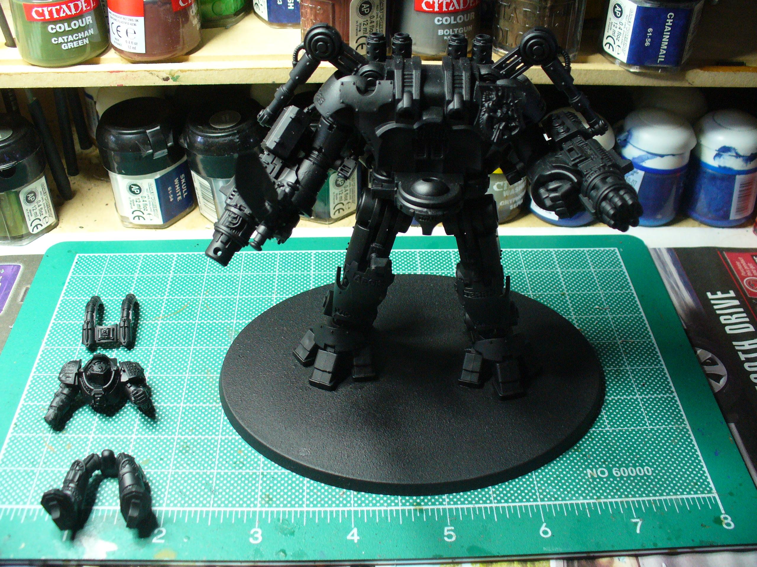 I left the Terminator body off for ease of painting