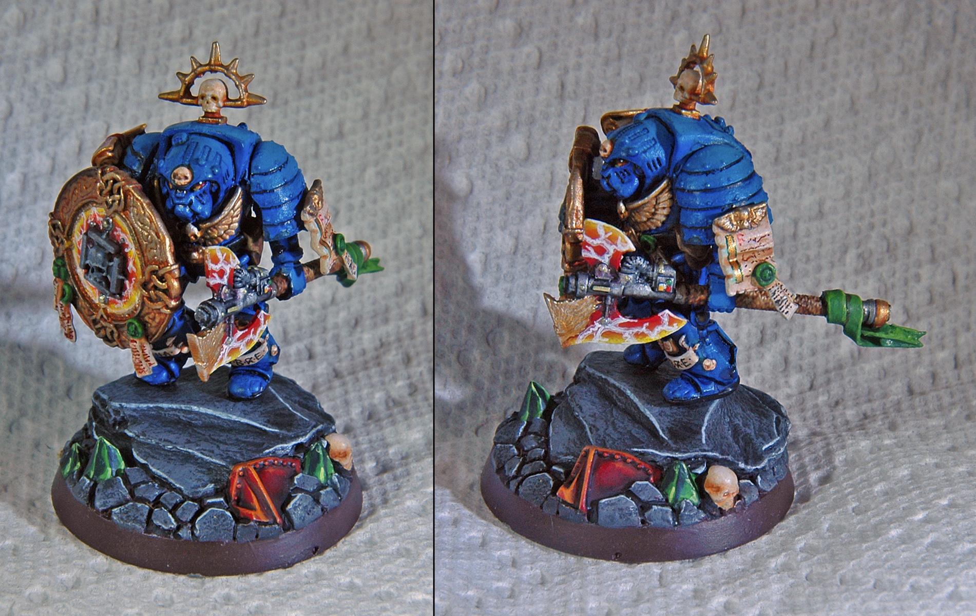 Librarian, Mantis Warriors, Space Marines, Terminator Armor, Warhammer 40,000