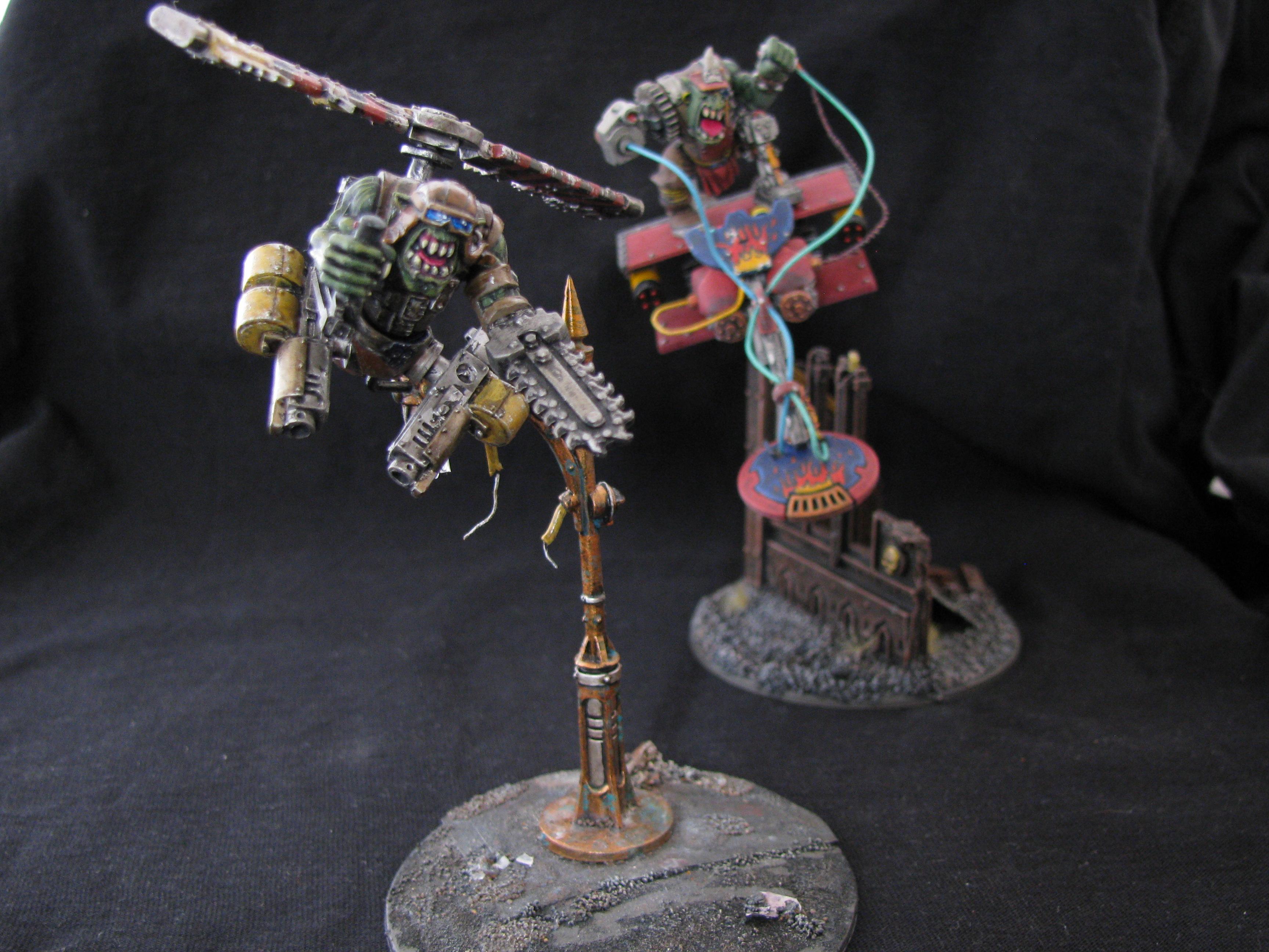 Conversion, Cyborks, Deffkopta, Orks, Warhammer 40,000
