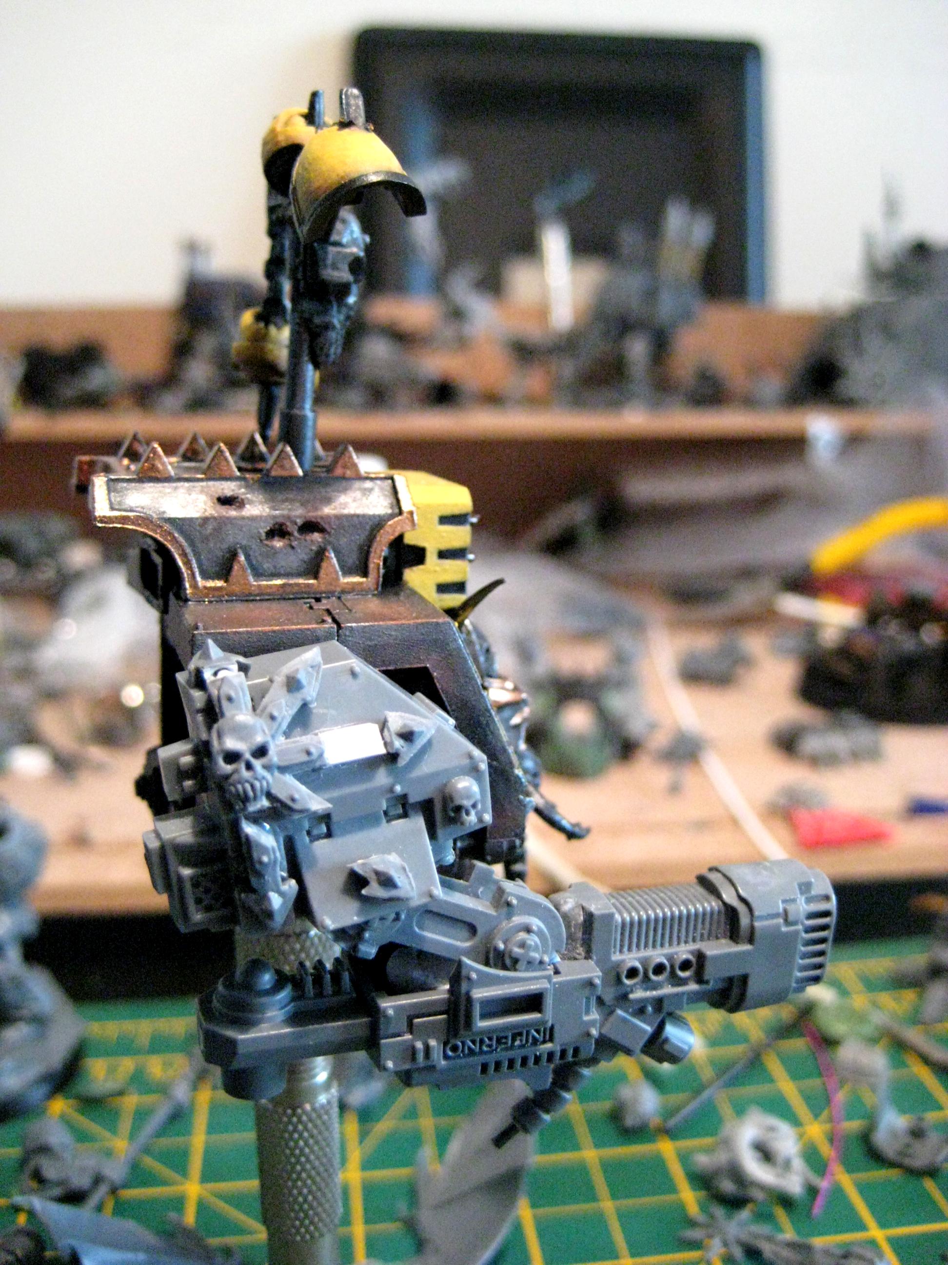 Chaos, Dreadnough, Dreadnought, Iron Warriors, Work In Progress