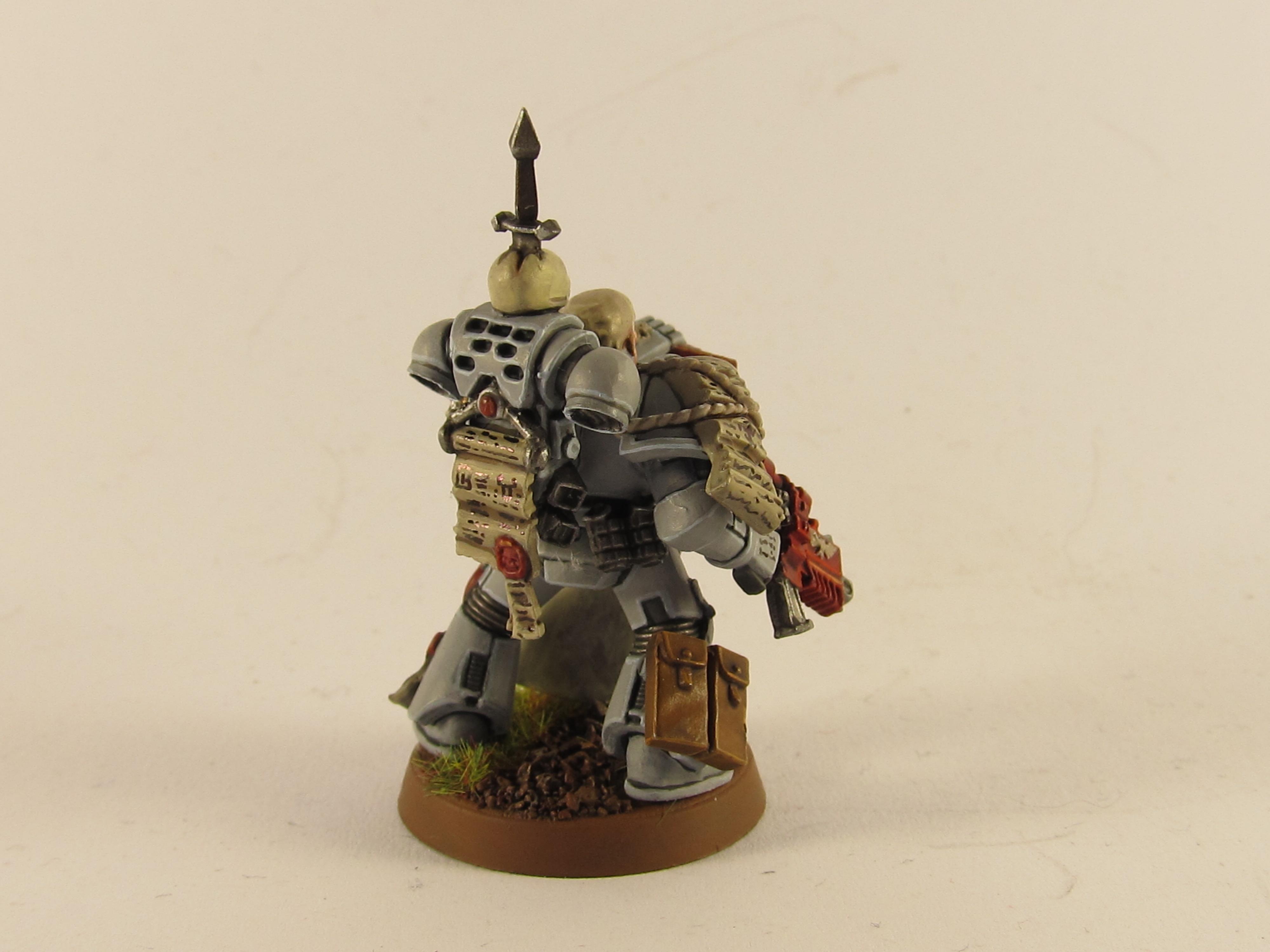 Squad 1 Marine 5 front rear