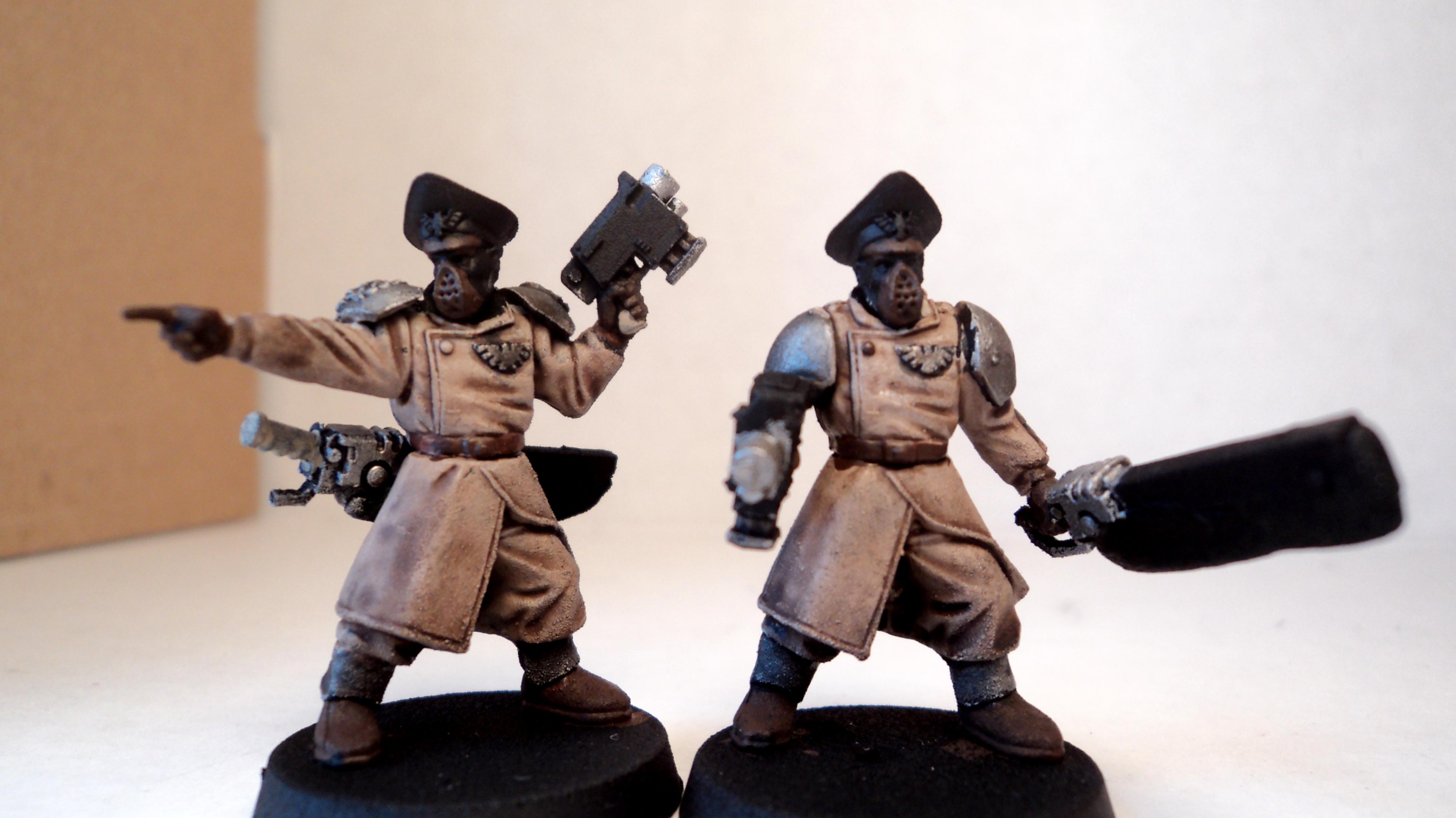 Commissar, Convsersion, Gas Mask, Imperial Guard