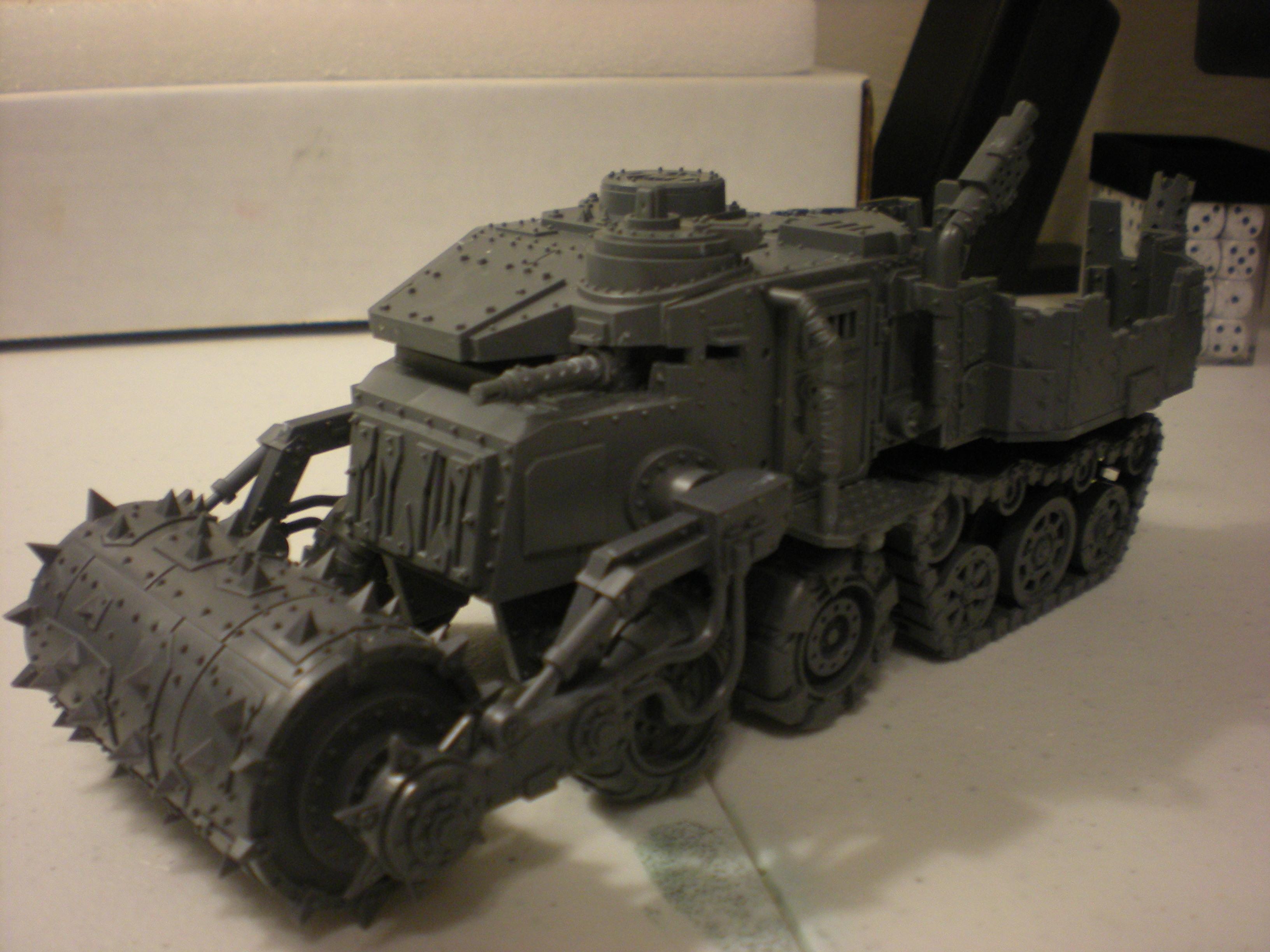 Battlewagon, Orks, Battlewagon with Hull Mounted Big Shoota ...