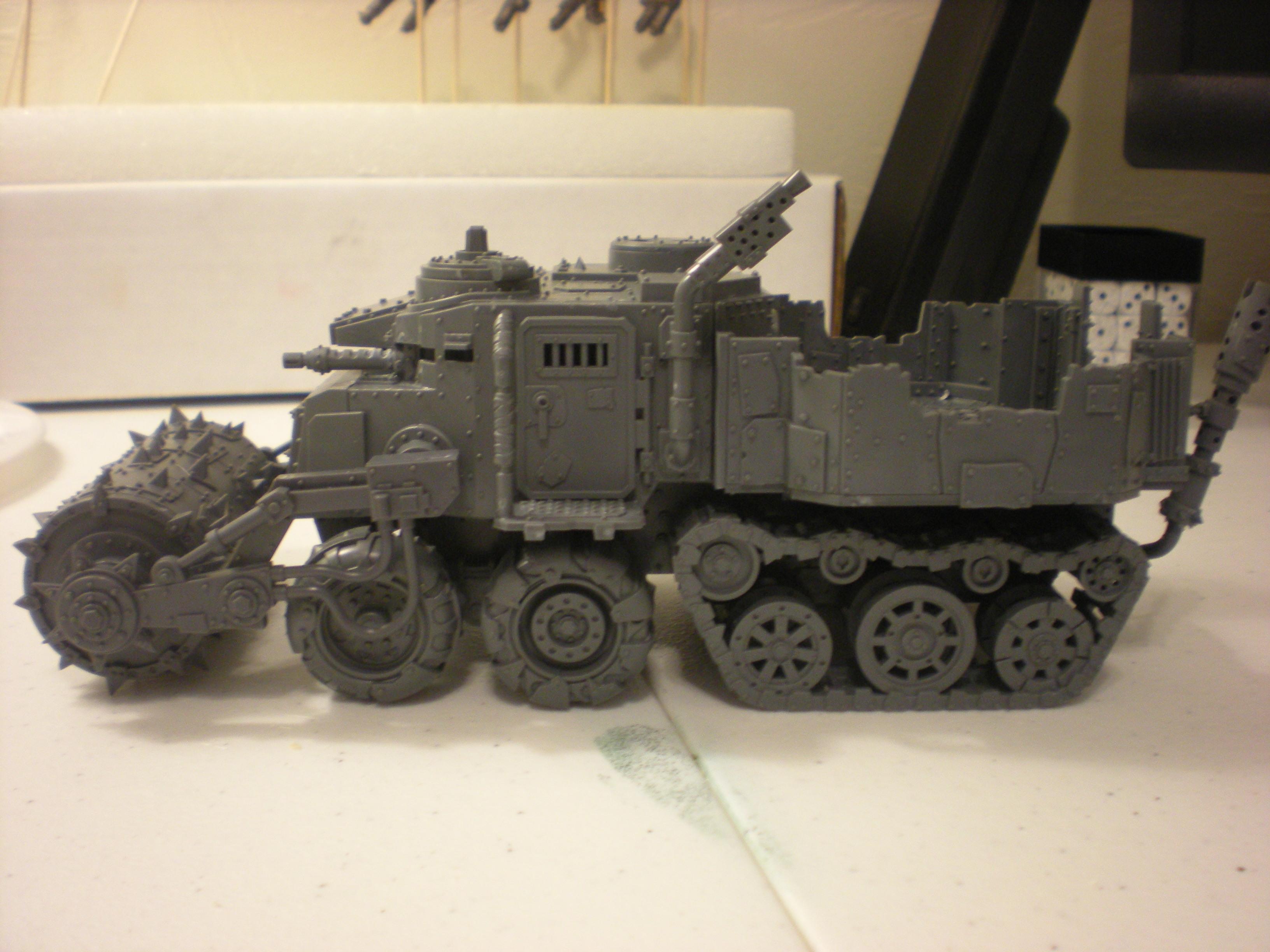 Battlewagon, Orks, Battlewagon with Hull Mounted Big Shoota