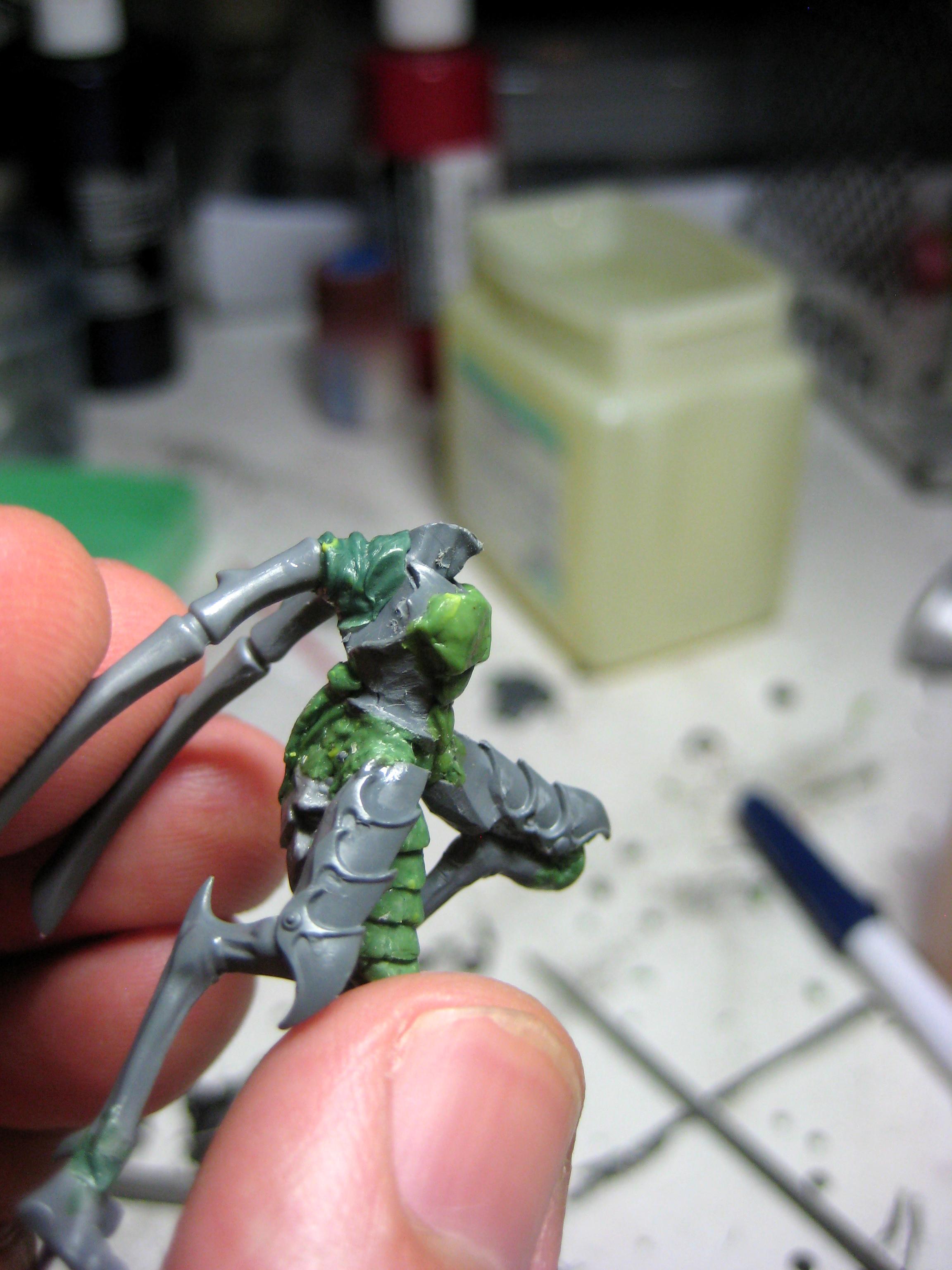 Conversion, Stingwing, Tau, True Scale, Vespid, Warhammer 40,000, Wizard, Work In Progress