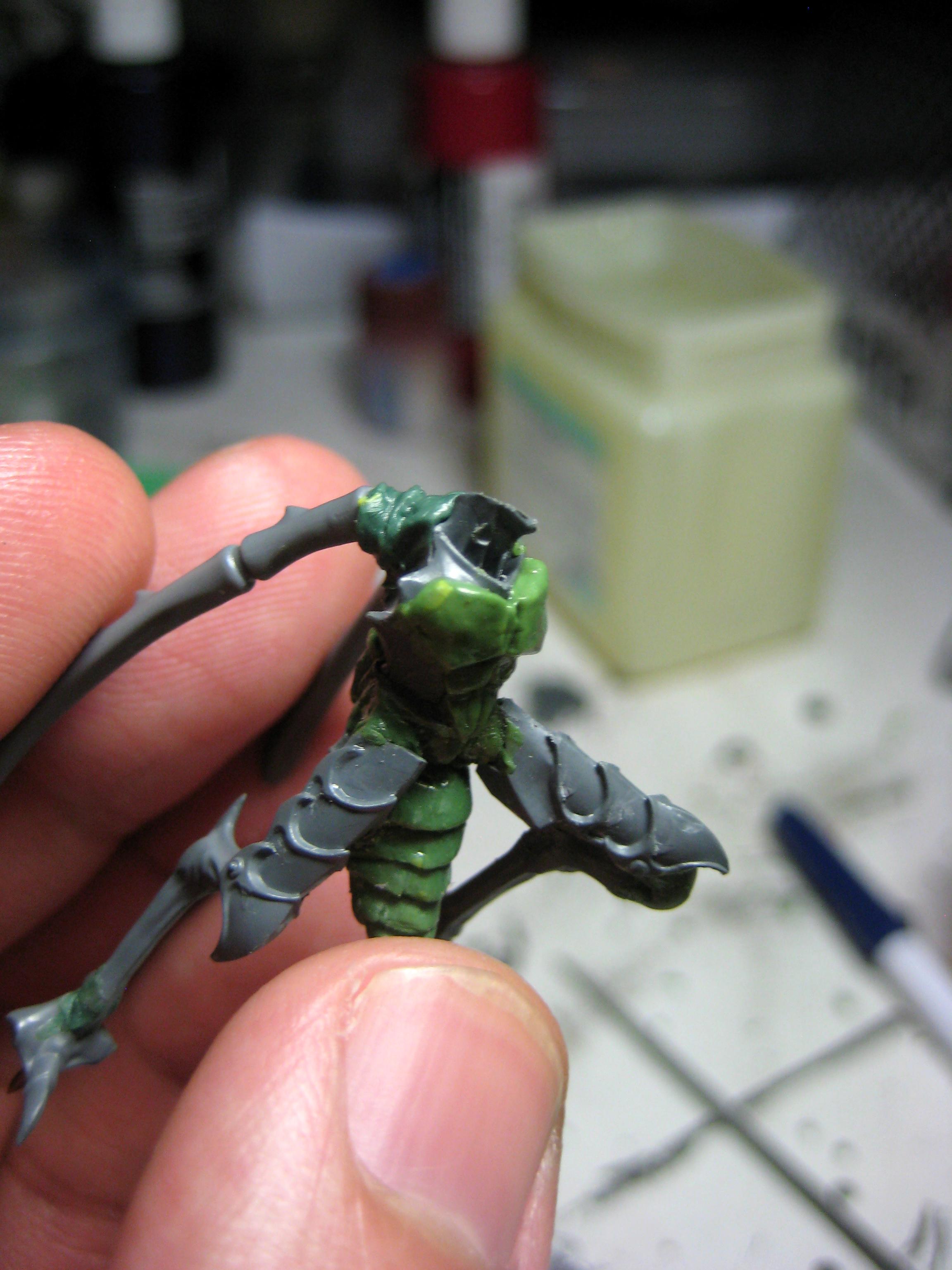 Conversion, Stingwing, Tau, True Scale, Vespid, Warhammer 40,000, Wizard, Work In Progress