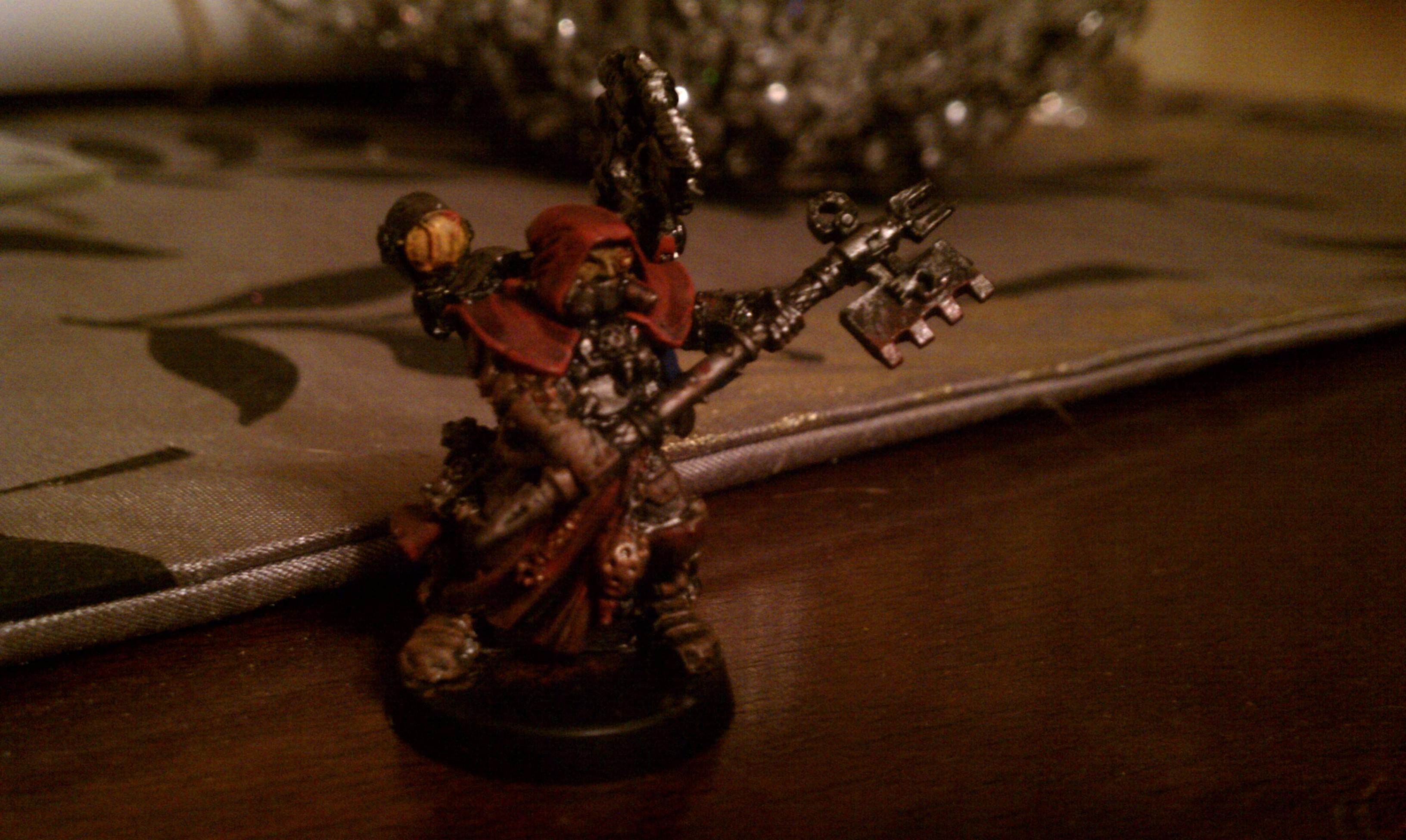 Side of priest