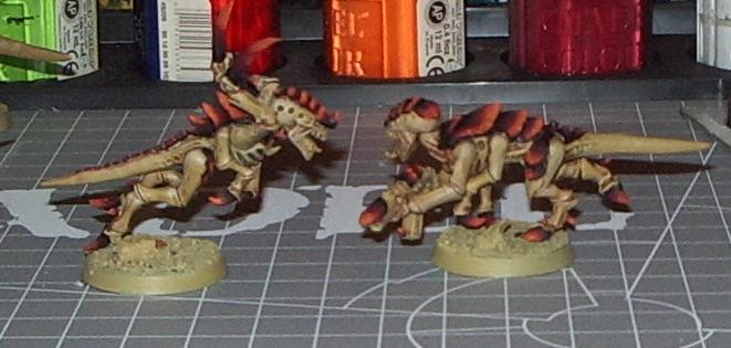 Tyranids, orange 1 side