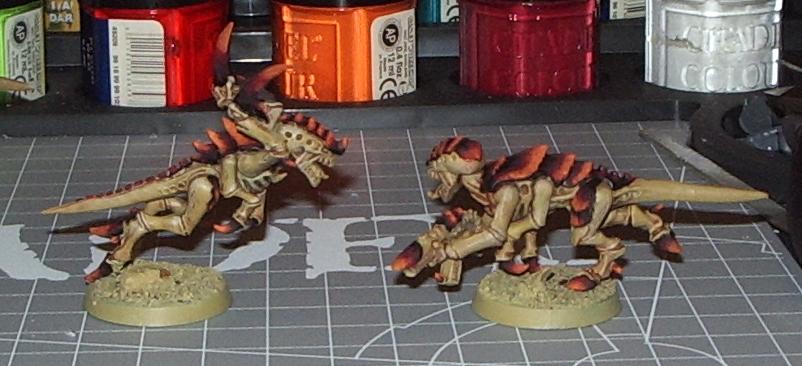 Tyranids, orange 2 side