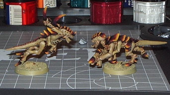 Tyranids, yellow 1 side