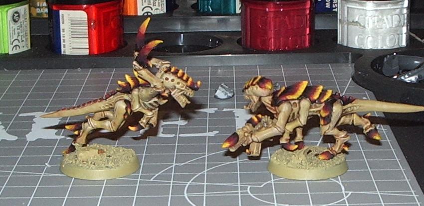 Tyranids, yellow side 2