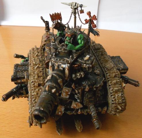 Conversion, Gretchin, Grots, Leman, Looted, Orks, Russ, Wagon