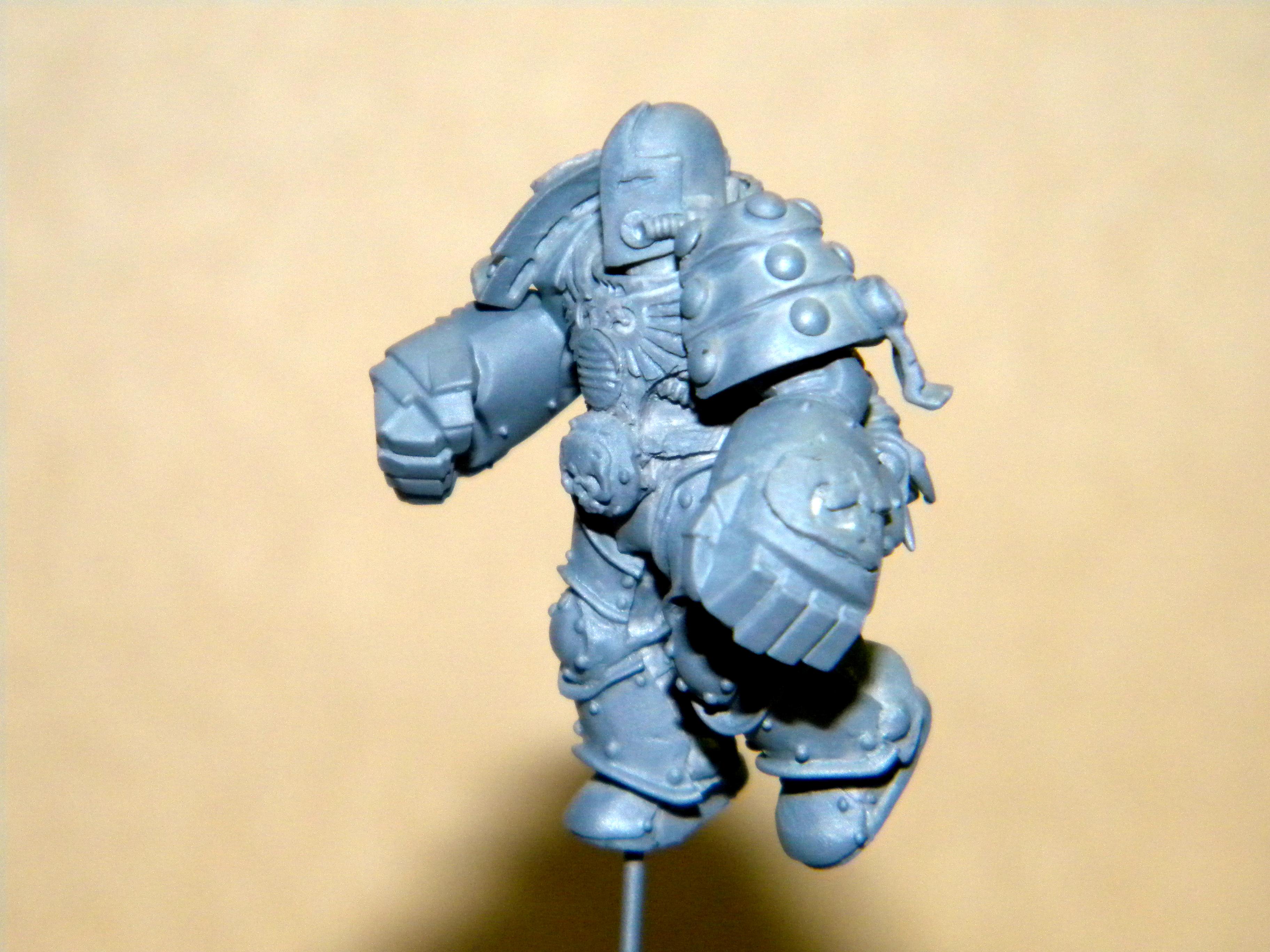 Carcharodons, Power Fist, Space Marines, Work In Progress