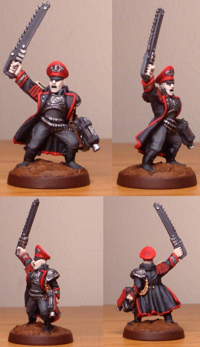 Commissar, Imperial Guard, Mordian, Warhammer 40,000