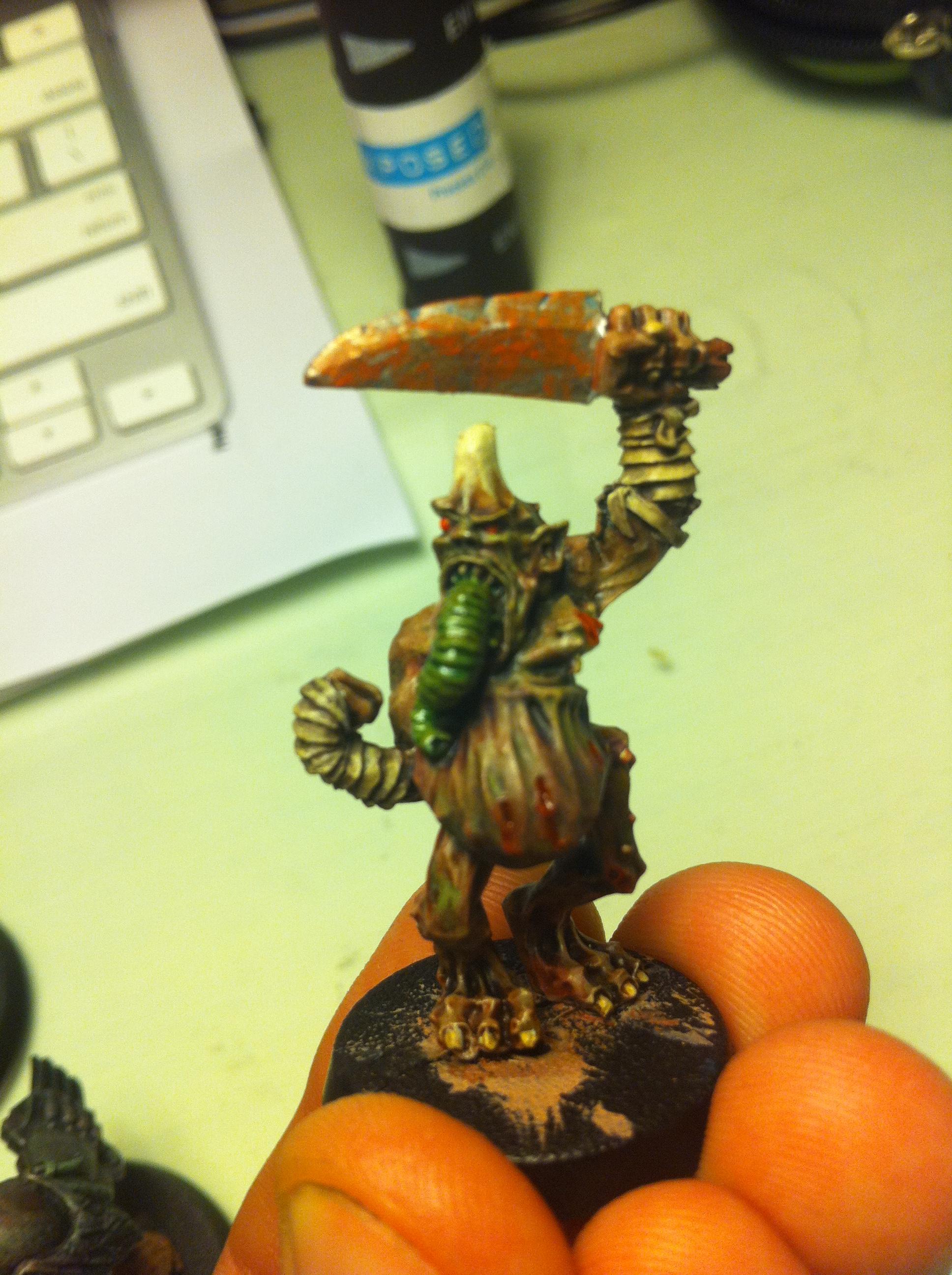 Chaos, Green, Nasty, Nurgle, Plaguebearers