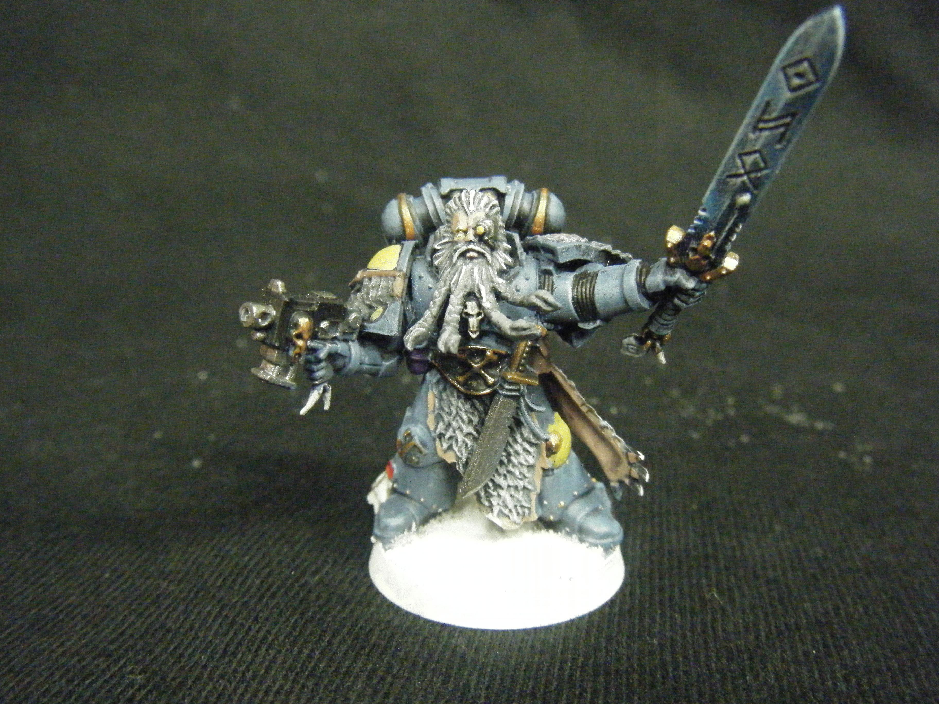 Grey Hunter, Rune Priest, Space Wolves, Warhammer 40,000