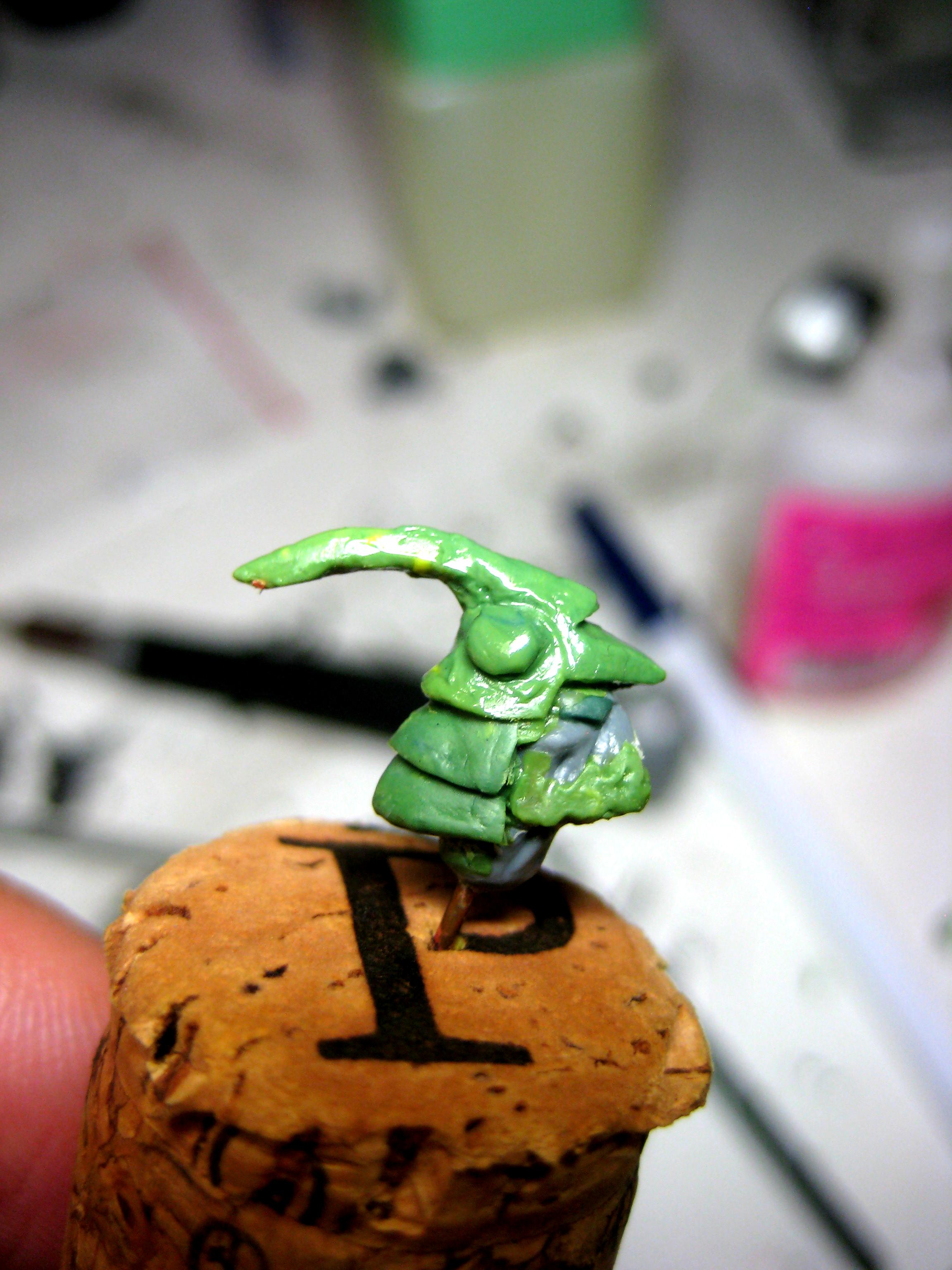 Conversion, Ninjas, Samurai, Stingwing, Tau, True-scale, Vespid, Warhammer 40,000, Work In Progress