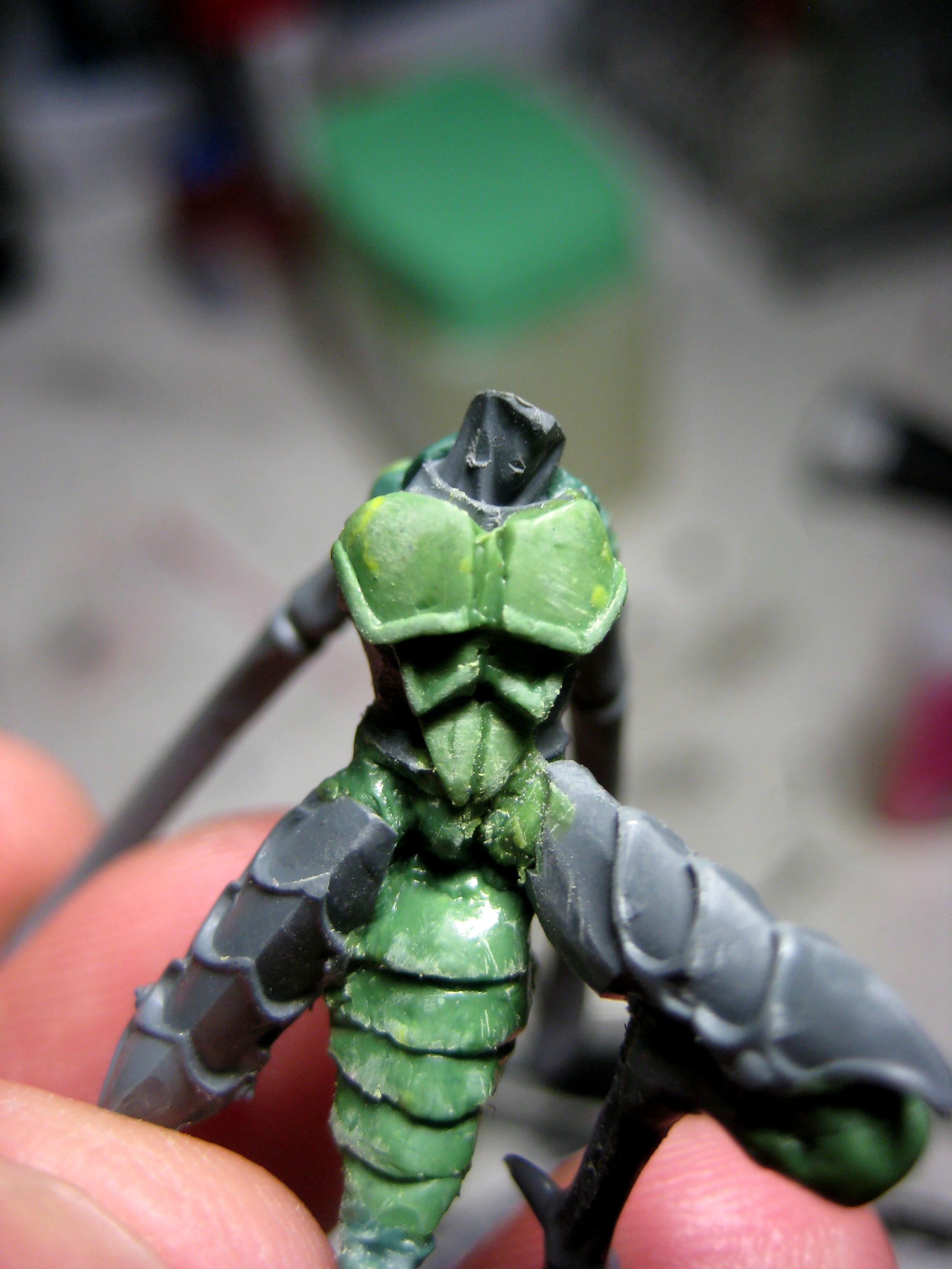 Conversion, Ninjas, Samurai, Stingwing, Tau, True-scale, Vespid, Warhammer 40,000, Work In Progress