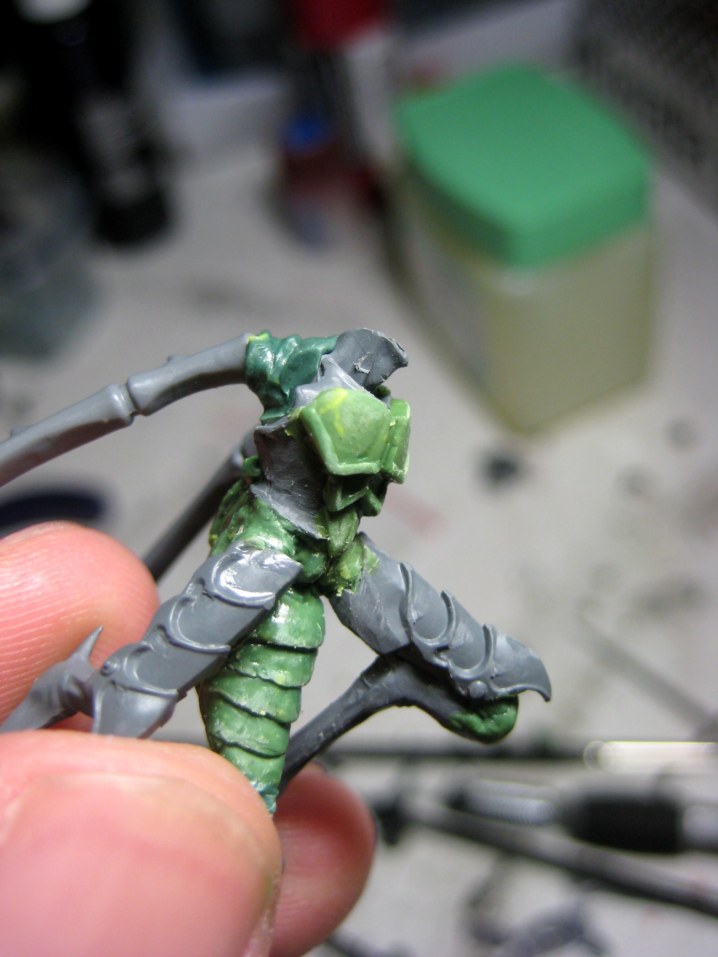 Conversion, Ninjas, Samurai, Stingwing, Tau, True-scale, Vespid, Warhammer 40,000, Work In Progress