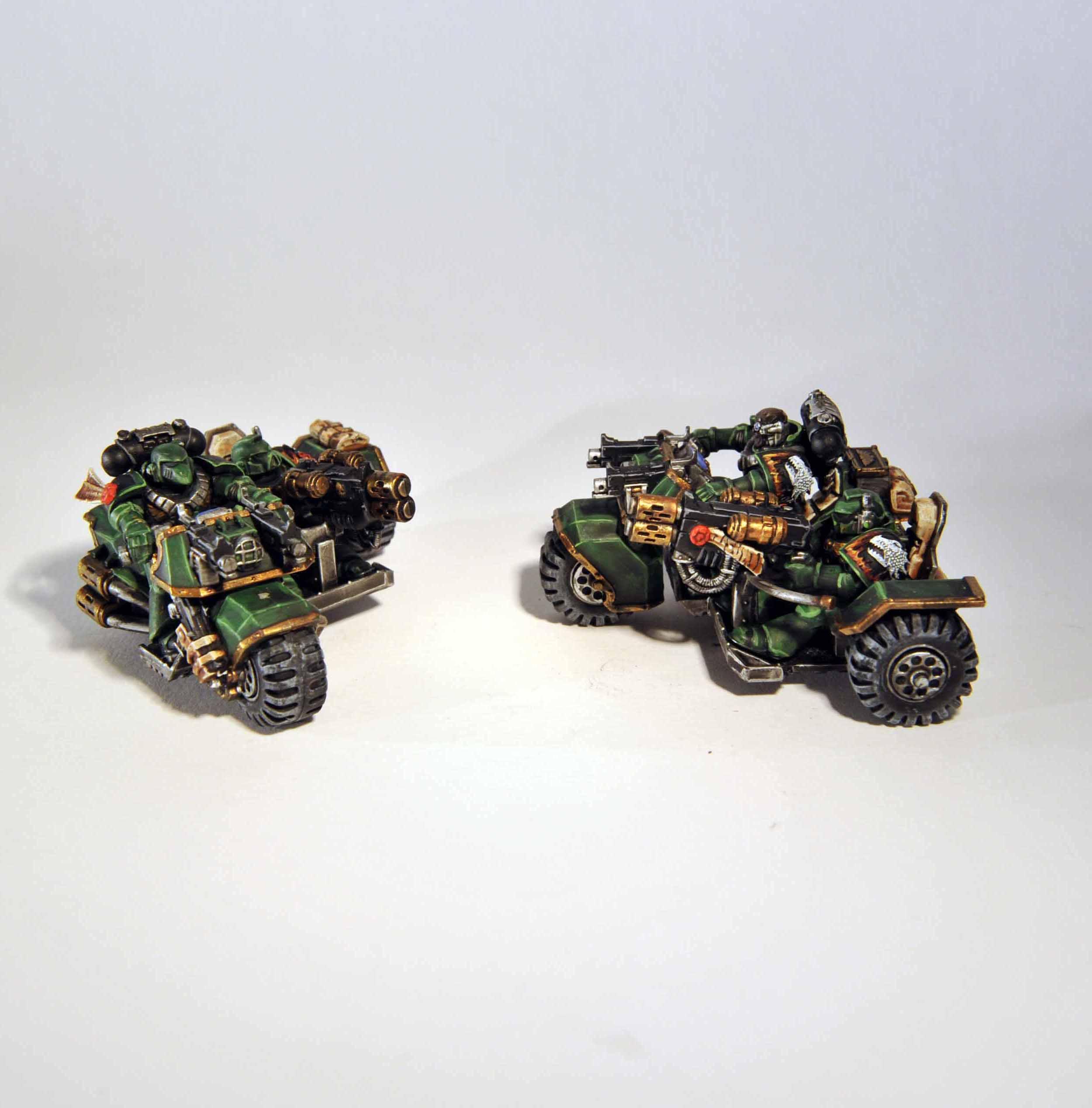 Army, Army List, Attack Bikers, Finish, Flamer, Forge, Meltagun, Multi-melta, Salamanders, Sheild, Vulkan