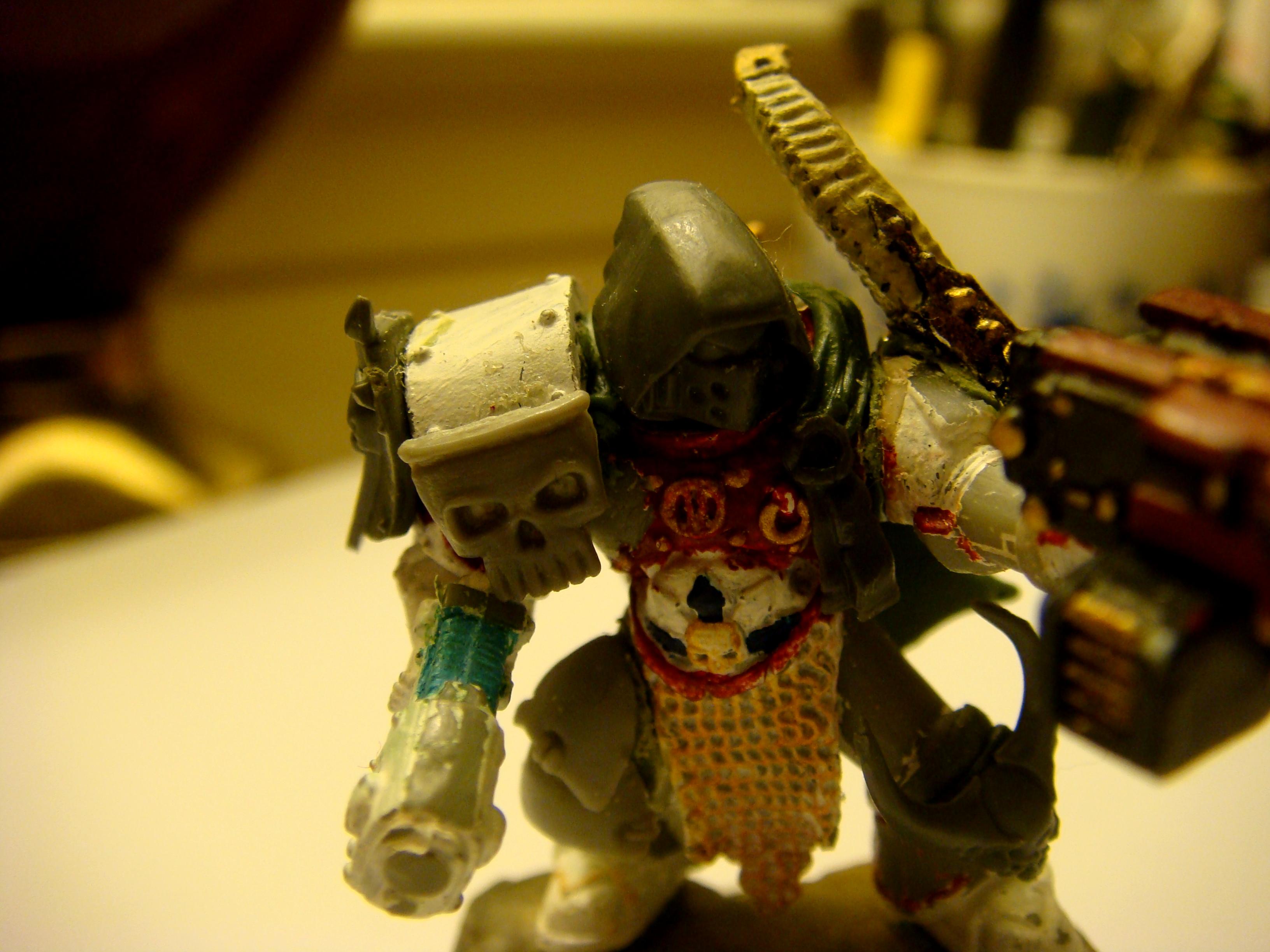 Captain, Conversion, Inquisitor, Inquisitorial Space Marines, Space Marine Captain, Space Marines, Work In Progress