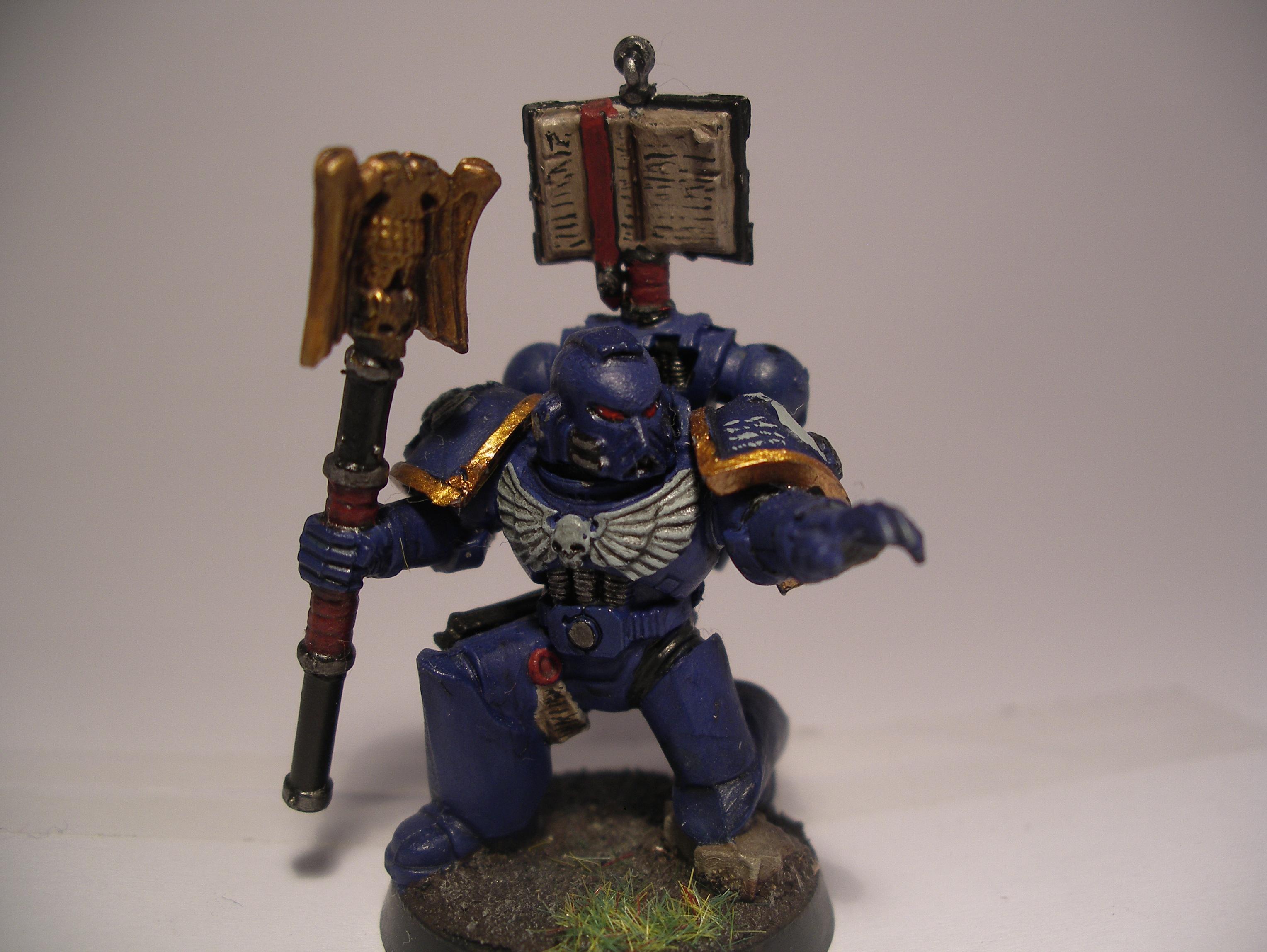 Infantry, Librarian, Space Marines, Ultramarines, Warhammer 40,000