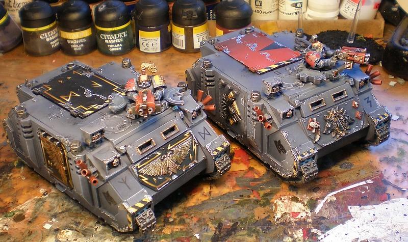 Rhino, Space Marines, Space Wolves, Tank, Warhammer 40,000