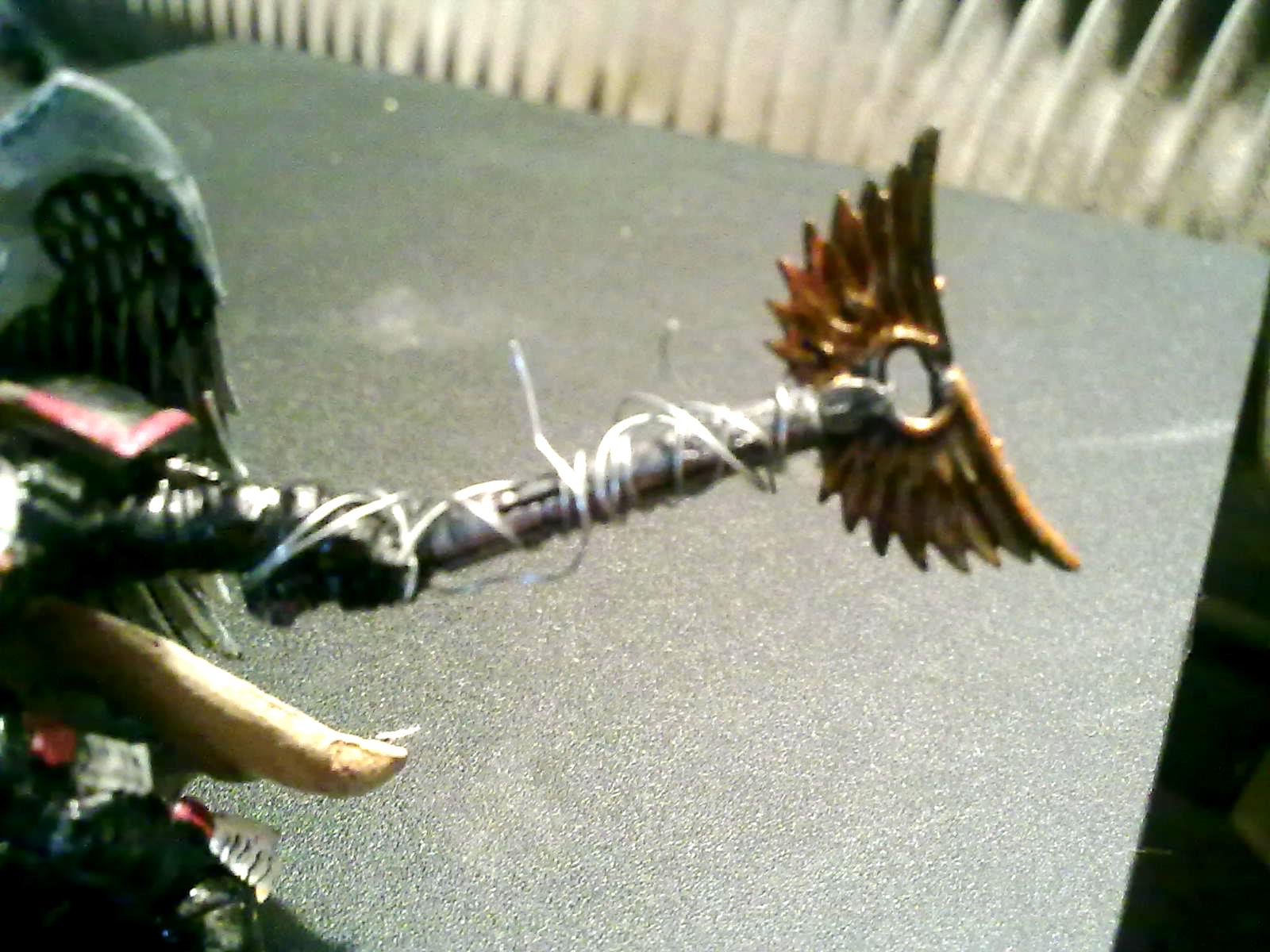 Converted Blood Swords (custom chapter) Chaplain Weapon close up