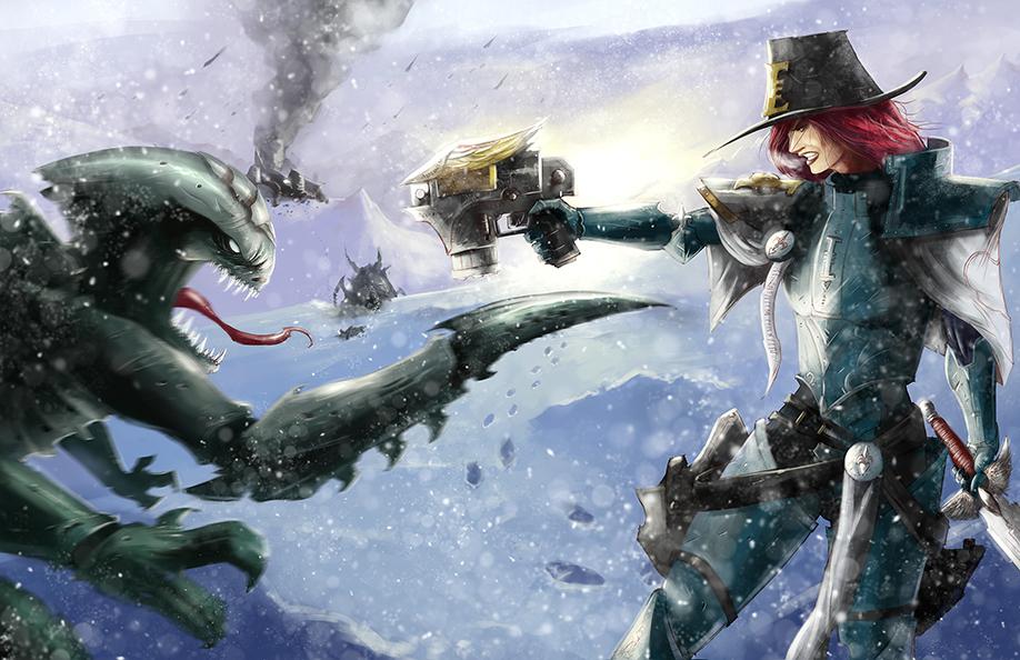 Artwork, Genestealer, Inquisitor