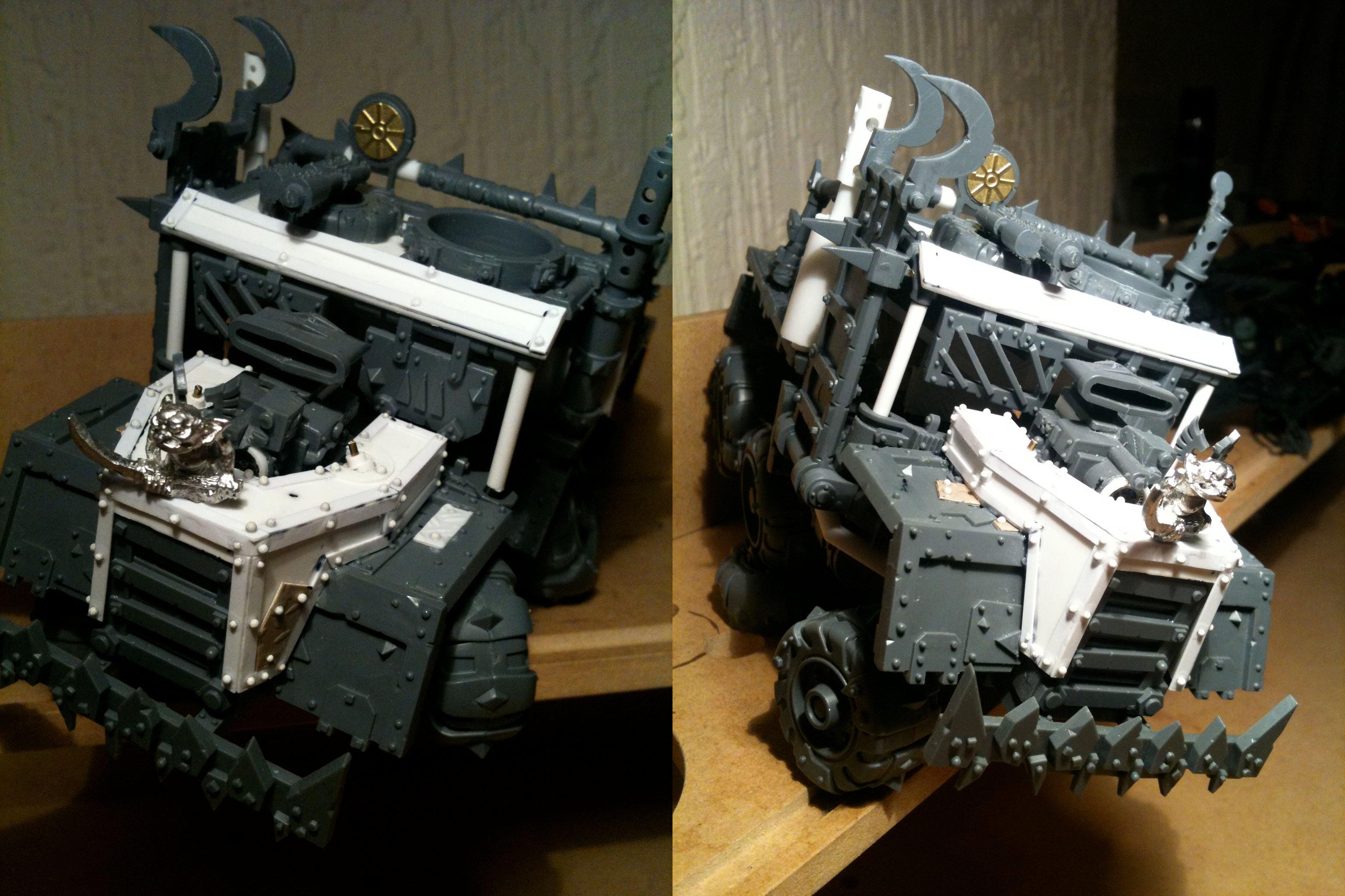 Da Ork Angelz, Orks, Trukk, Work In Progress