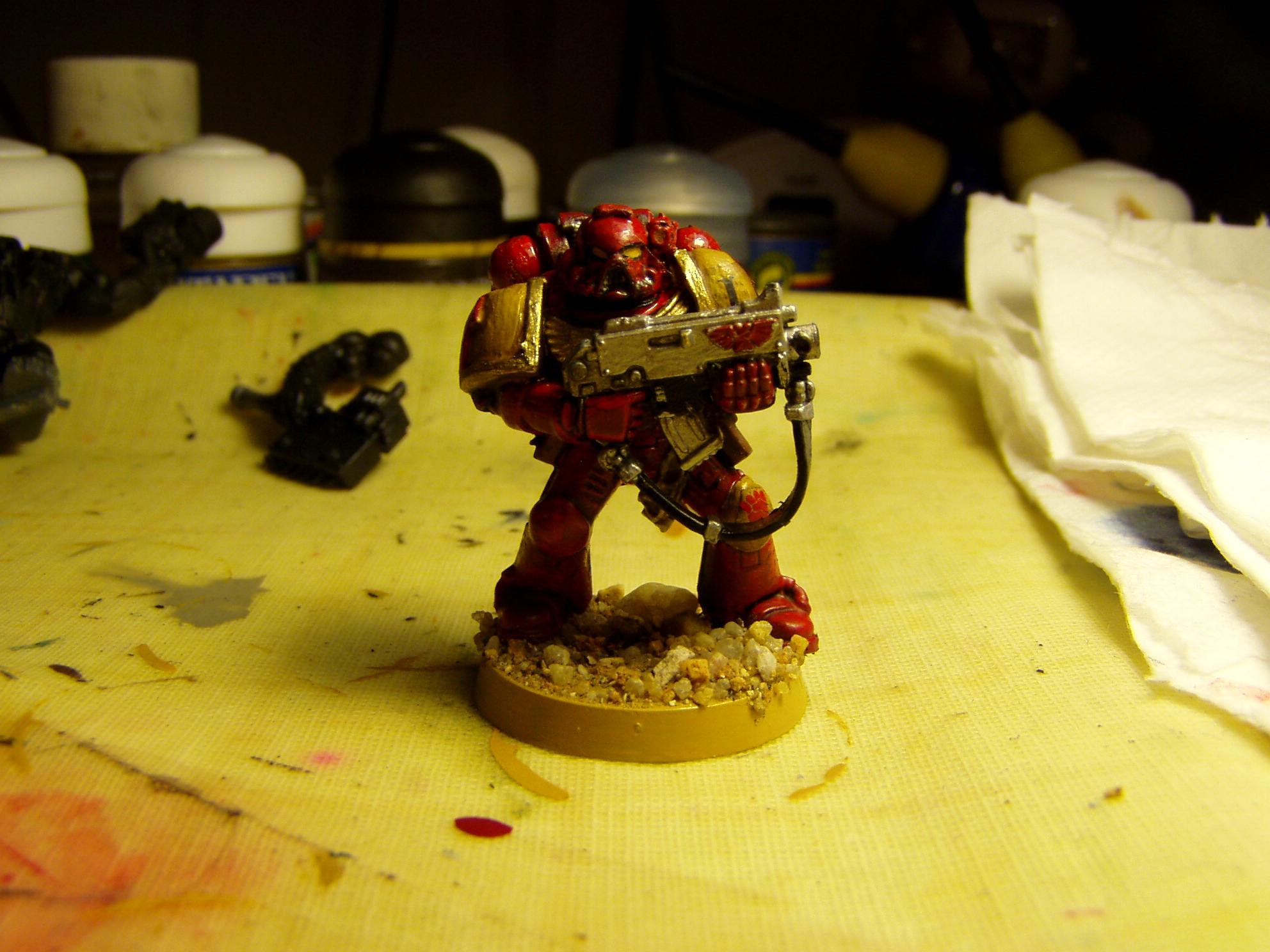 Vladimir, The red Space Marine