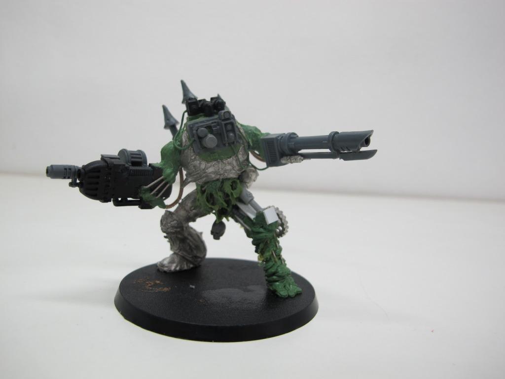 Chaos Space Marines, Greenstuff, Nurgle, Obliterators, Plague Marines