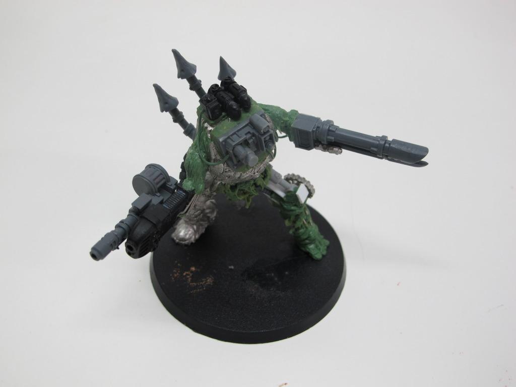 Chaos Space Marines, Greenstuff, Nurgle, Obliterators, Plague Marines