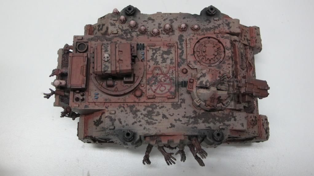 Chaos Space Marines, Death Guard, Havoc, Lords Of Decay, Nurgle, Plague Marines, Rhino, Tank