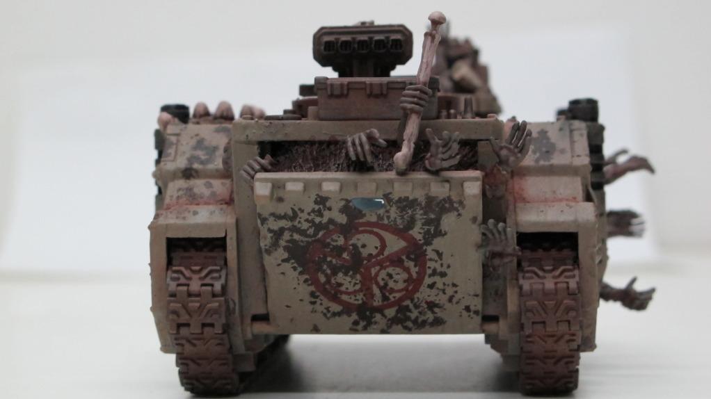 Chaos Space Marines, Death Guard, Havoc, Lords Of Decay, Nurgle, Plague Marines, Rhino, Tank