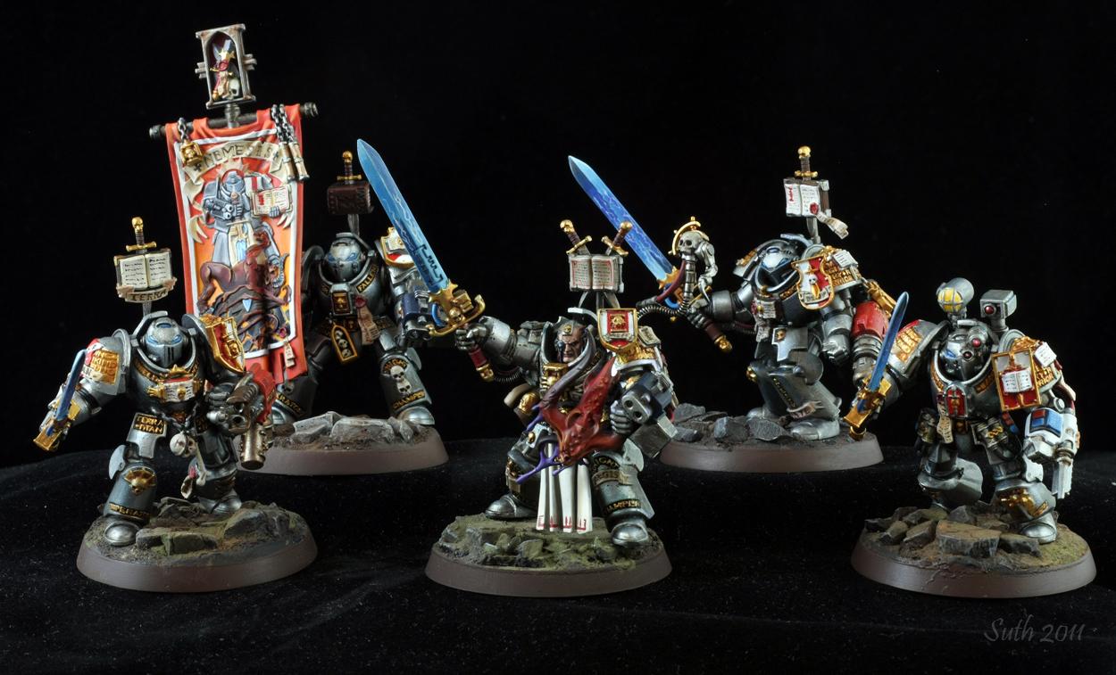 Grey Knights, Space Marines - Grey kight Terminators - Gallery - DakkaDakka