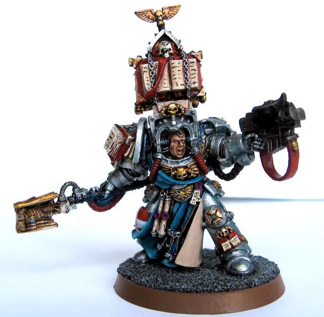 Grey Knights, Librarian, Space Marines, Terminator Armor