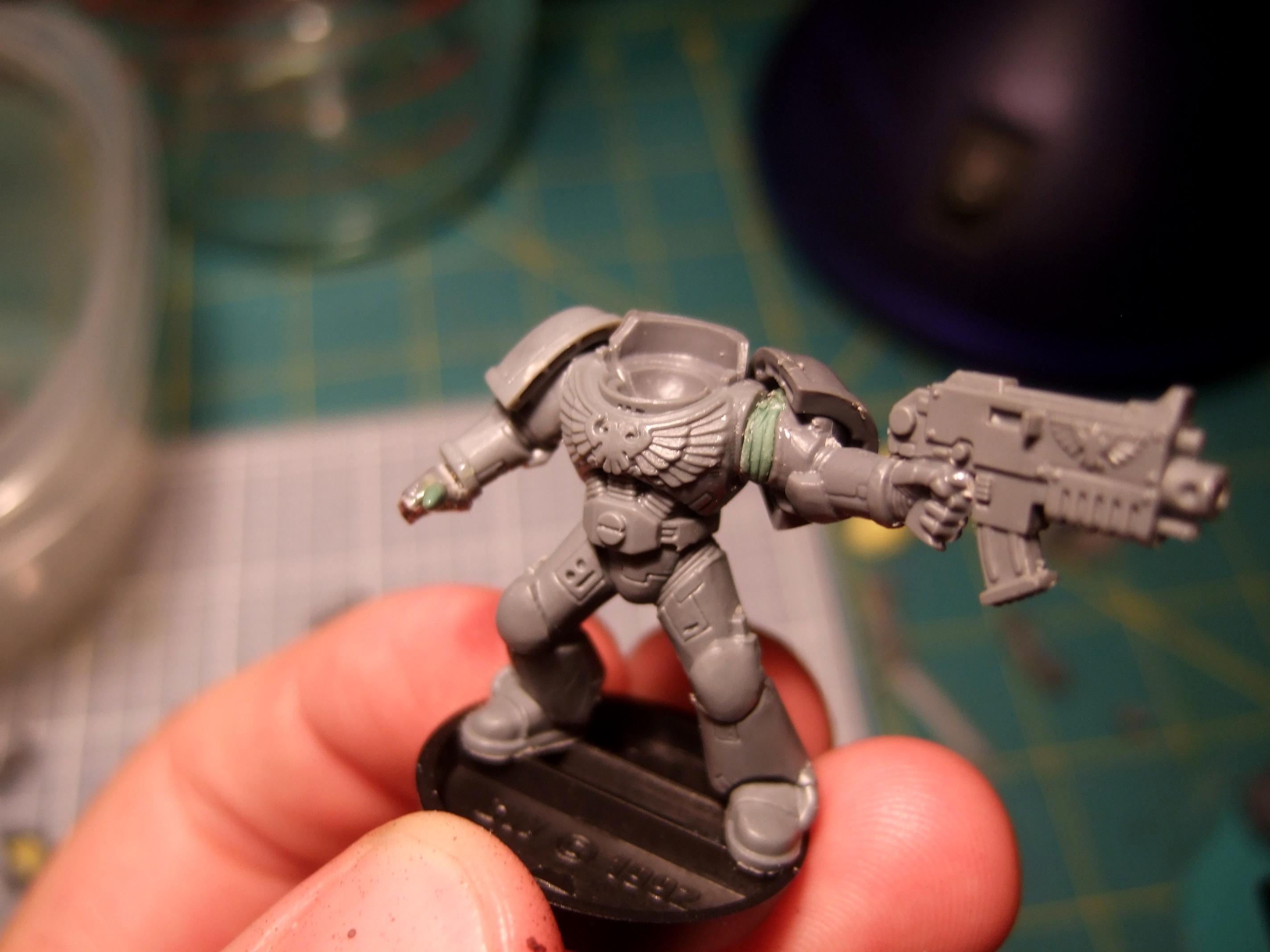 Sergeant, Space Marines, Work In Progress