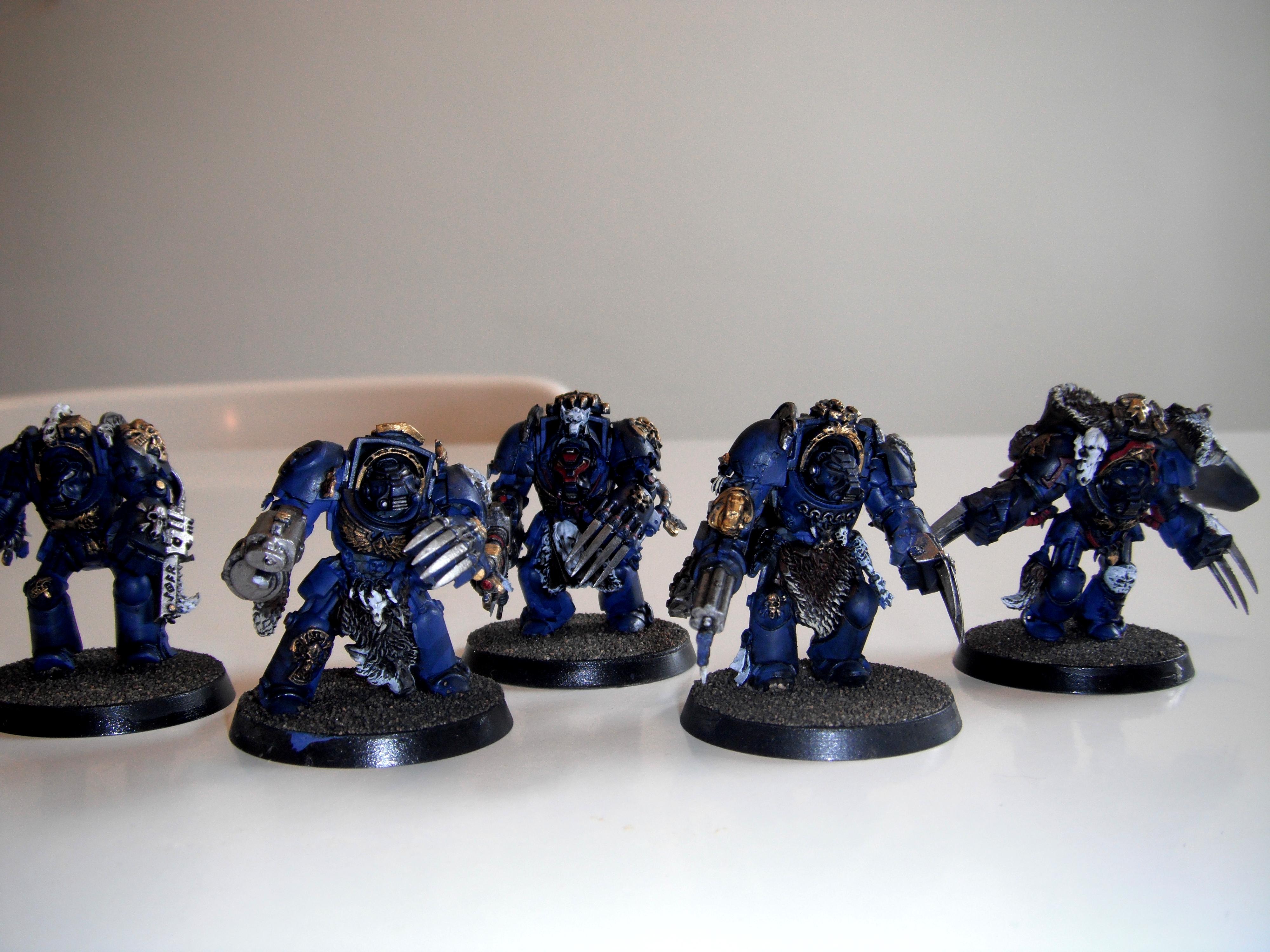 Space Marines, Space Wolves, Terminator Armor, Warhammer 40,000