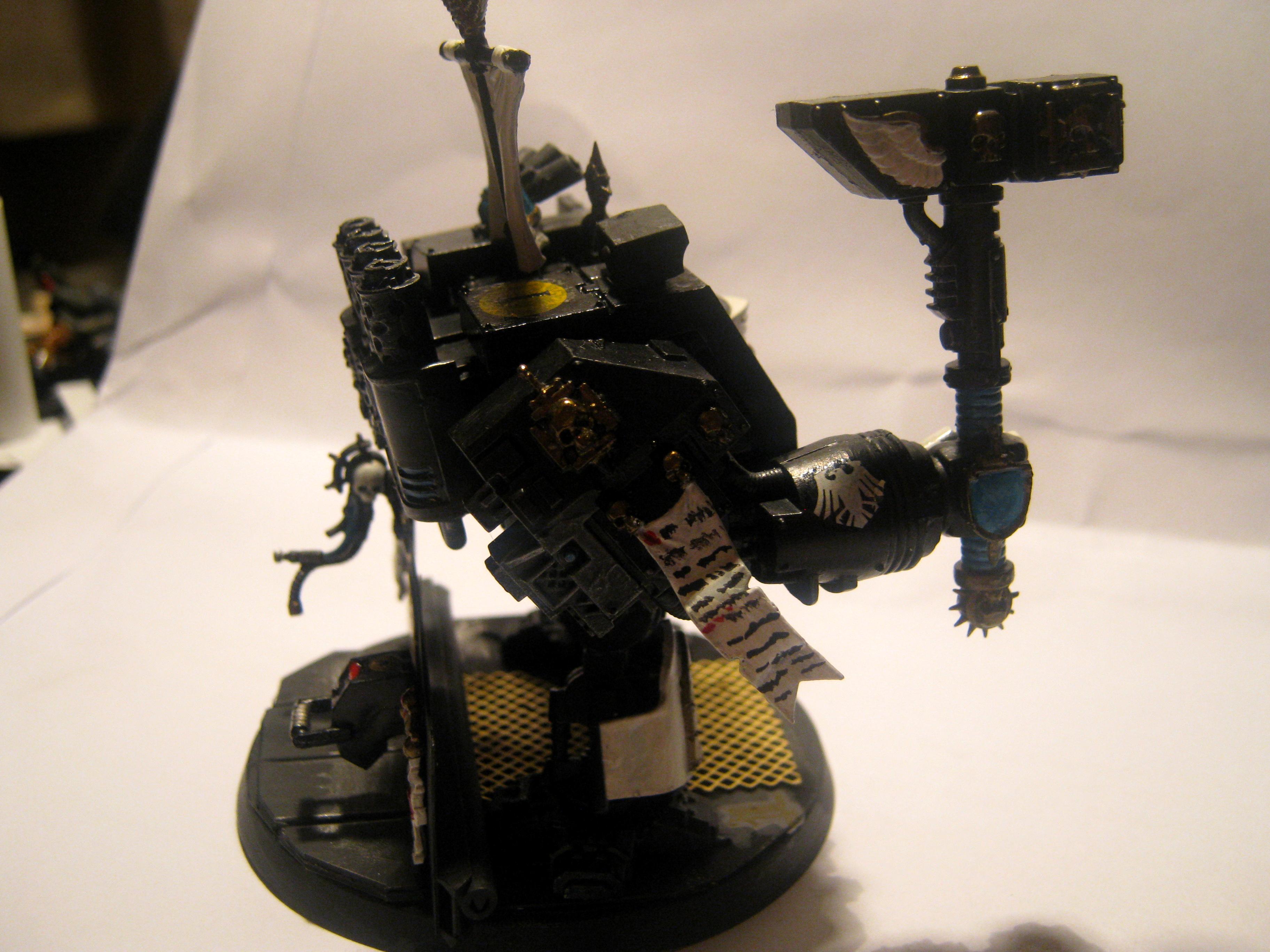 Dreadnought, Raven Guard, Space Marines, Warhammer 40,000