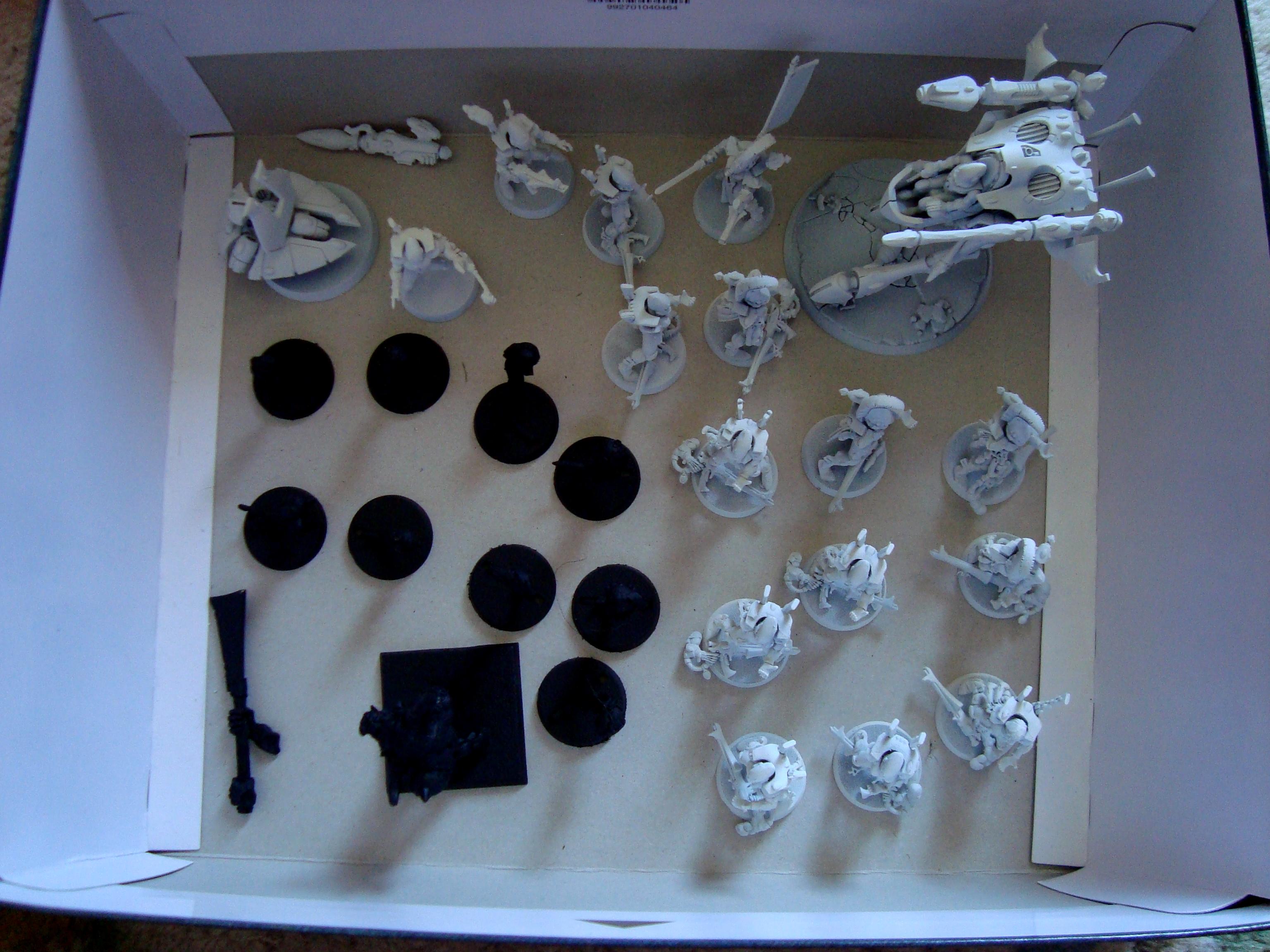 Primed and ready to paint models