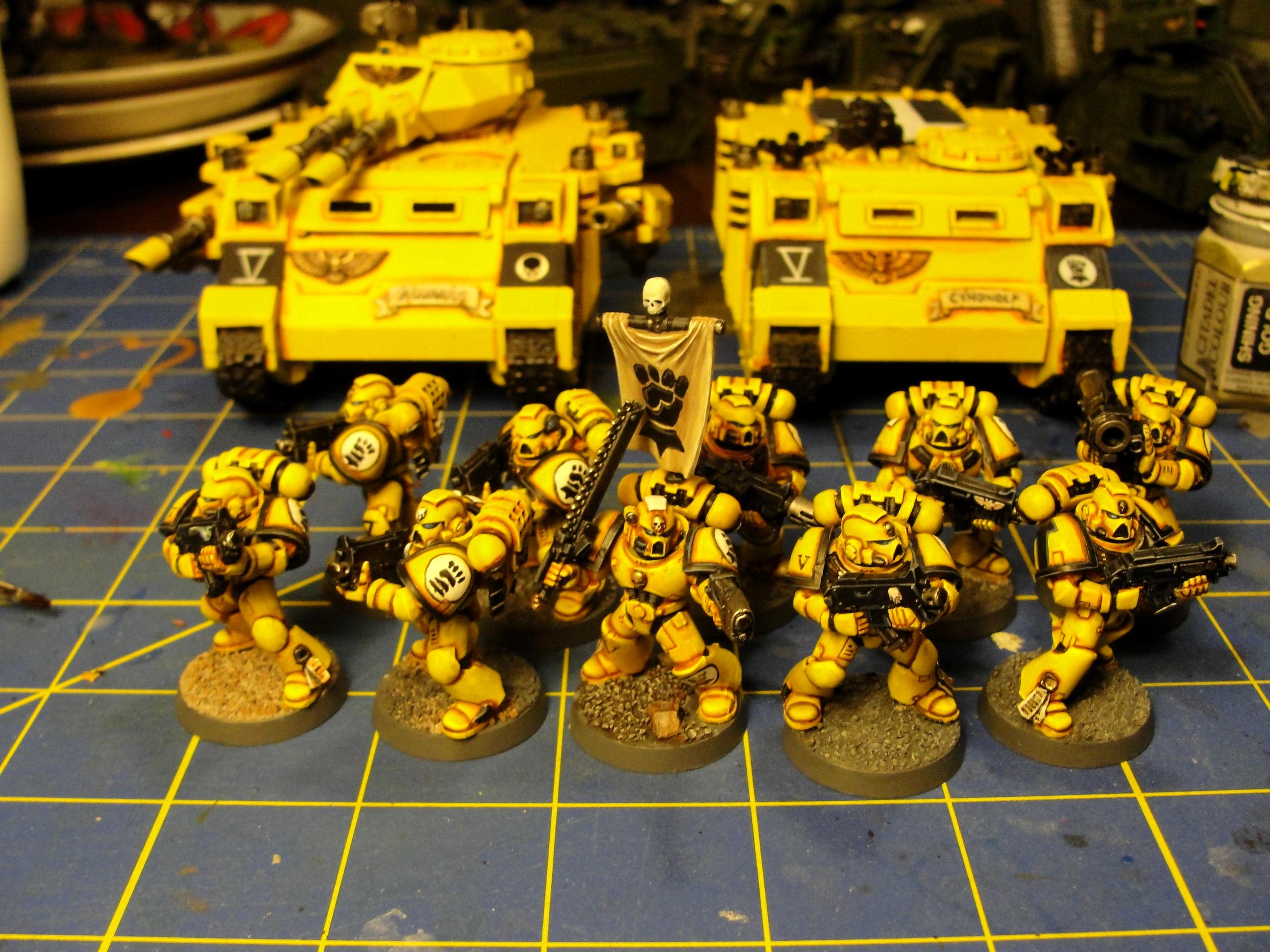 Fist, Fists, Imperial, Imperial Fists, Space Marines - Tactical Squad ...